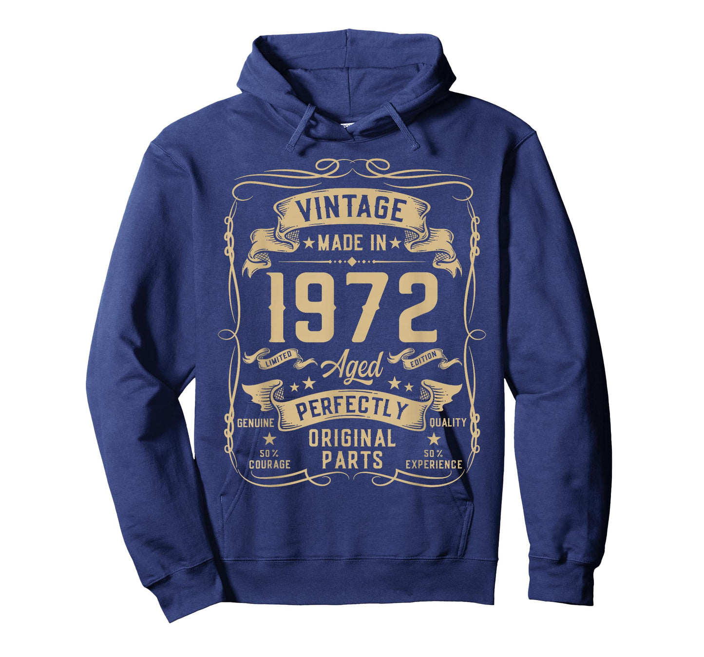 Vintage 1972 54yr 54th Birthday Gifts for Men 54 Years Old T-Shirt