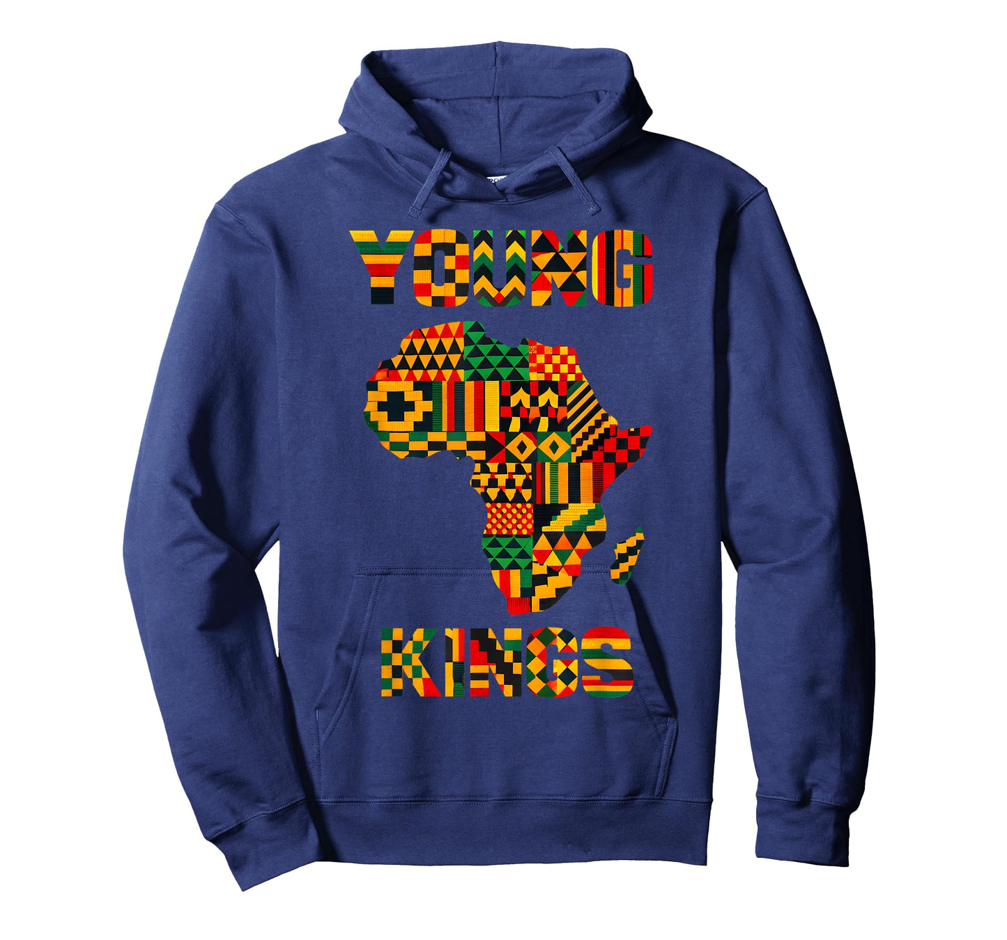 African Kente Art Men Boys Kids African American T-Shirt