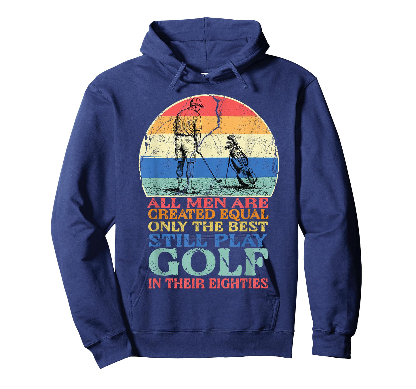 Golf Player All Men are Created Equal Funny Golfer Golfing T-Shirt