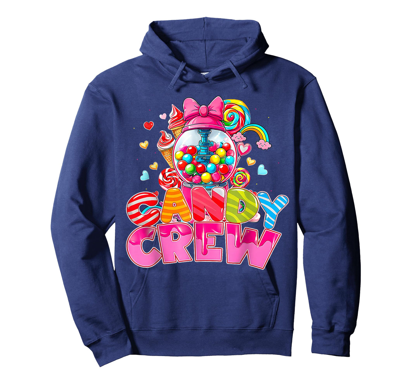Candy Crew Candy Costume Women Candy Land Kids Sweetie T-Shirt