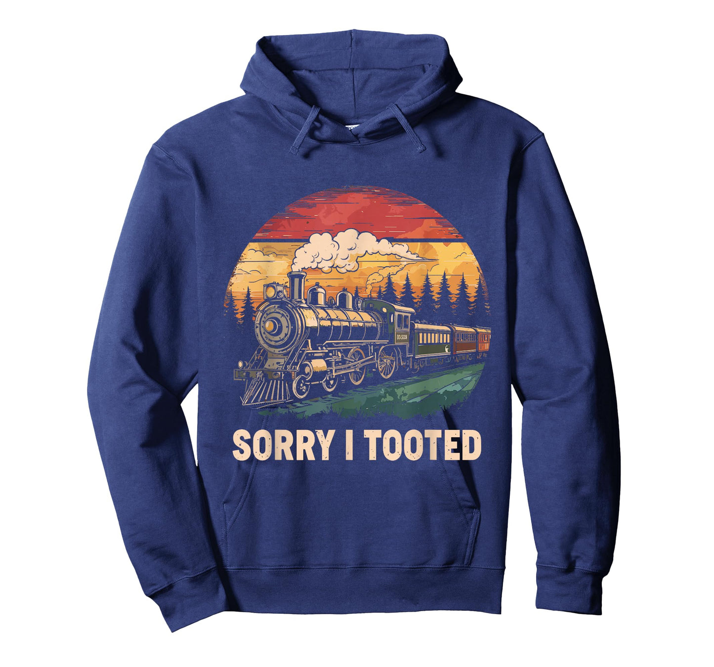 Sorry I Tooted Funny Train Lover Boys Men Collector Railroad T-Shirt