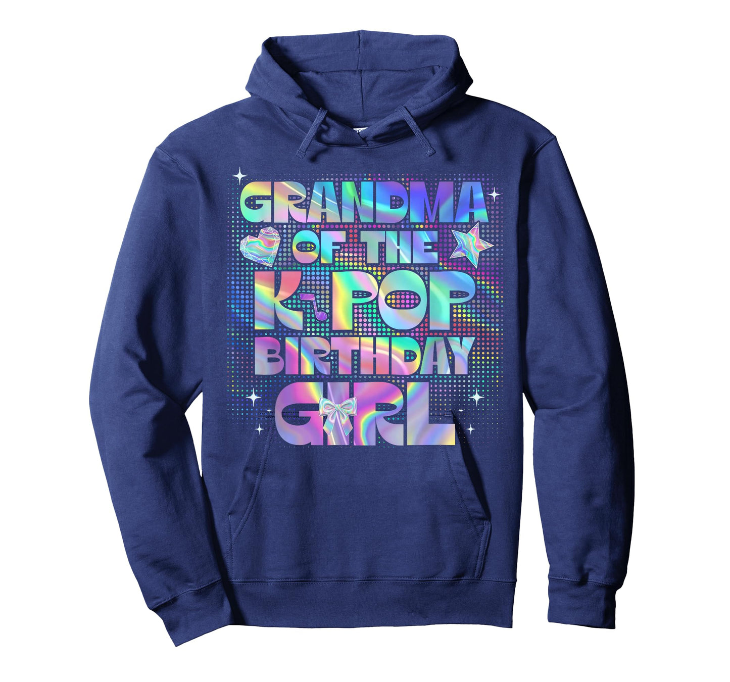 Grandma of The K-Pop Birthday Girls Korean Music Lovers T-Shirt