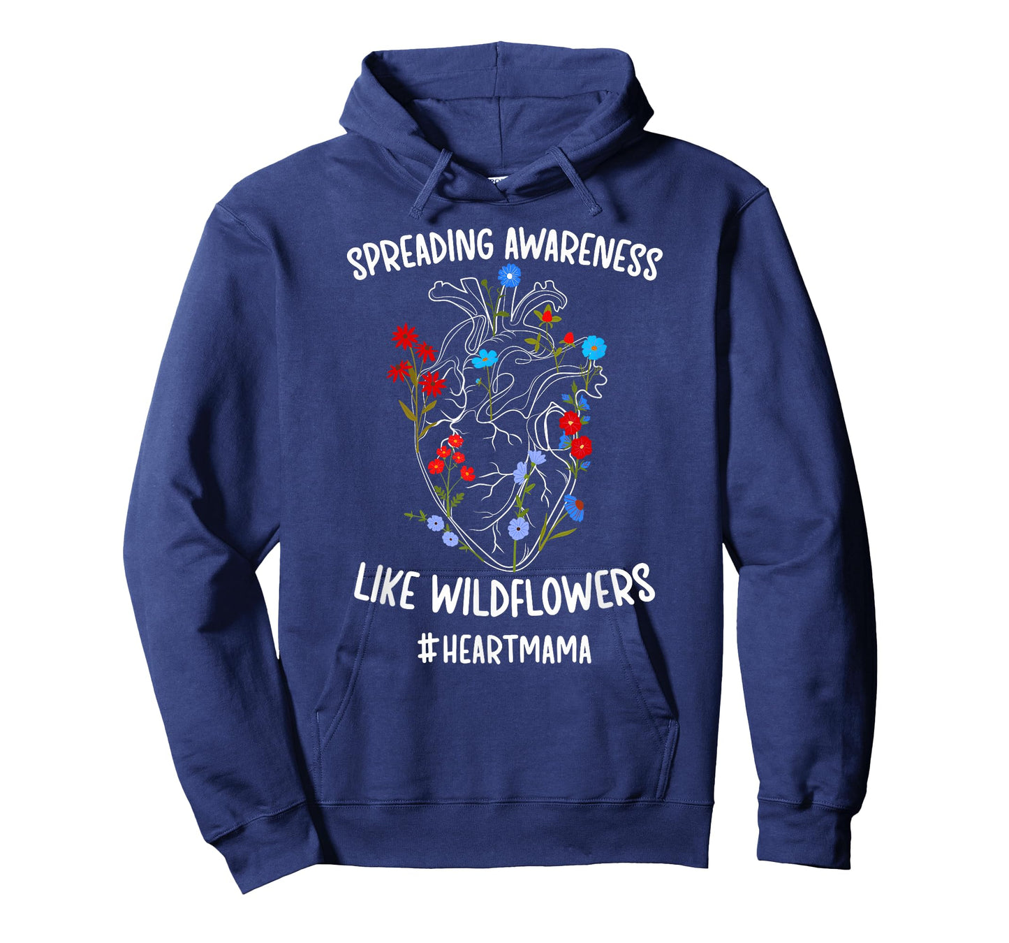 Heart Mama CHD Awareness Proud CHD Mom of A CHD Warrior T-Shirt