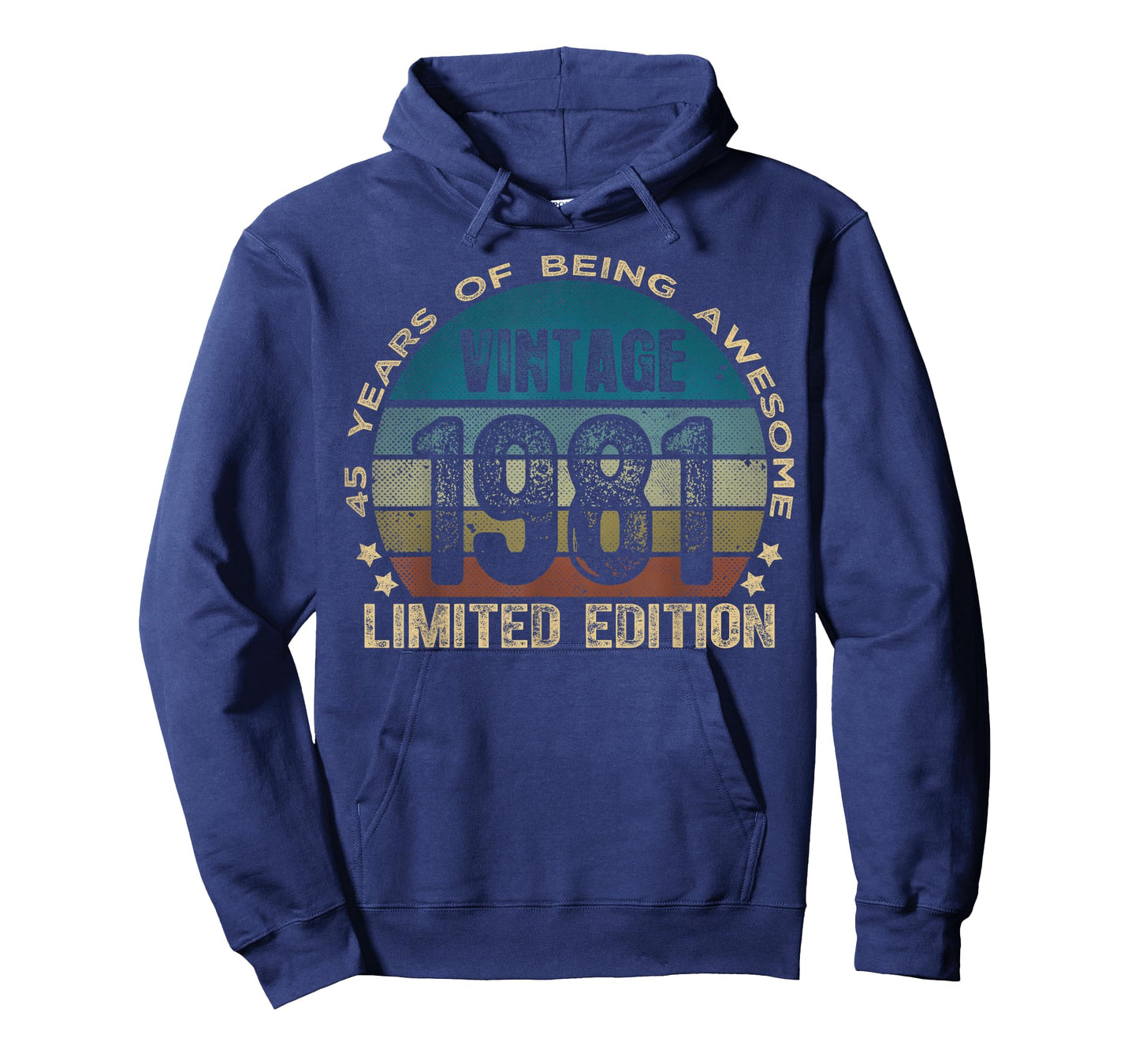45 Year Old Gifts Vintage 1981 Limited Edition 45th Birthday T-Shirt