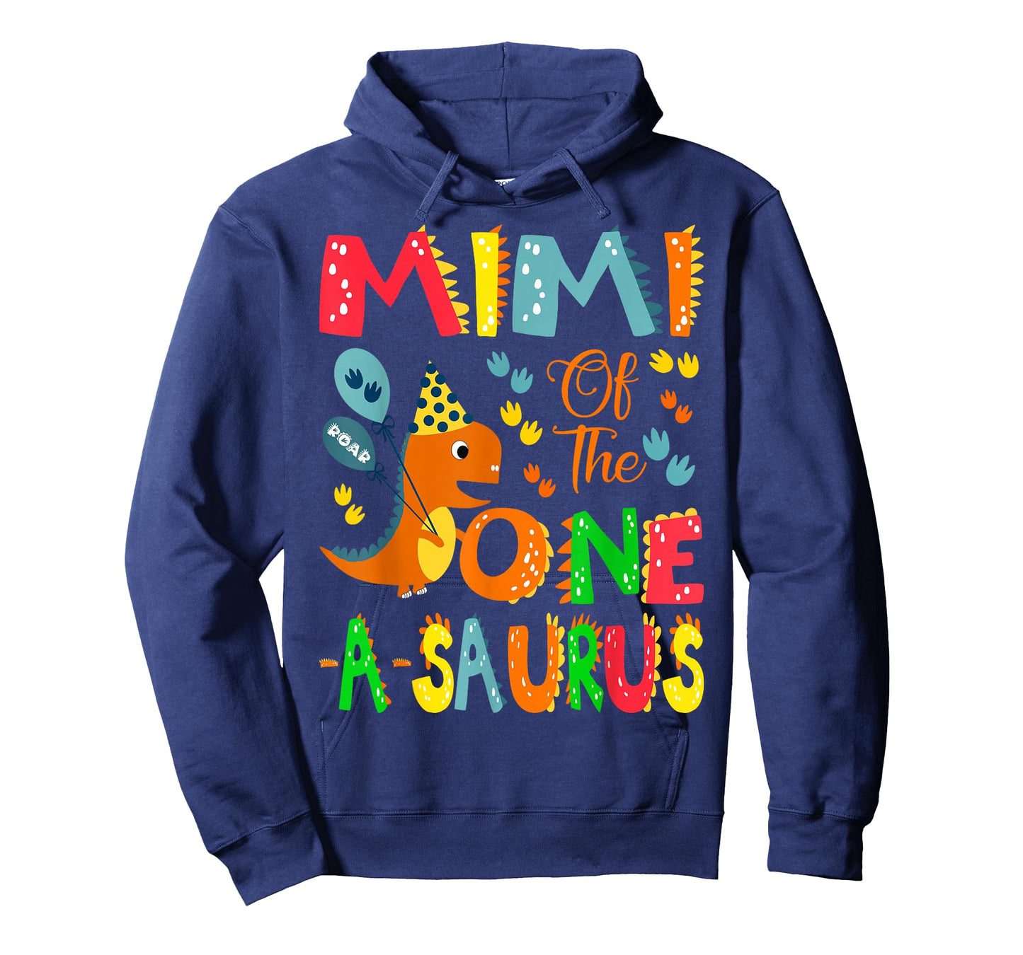 Mimi of The One-A-Saurus 1st Birthday Boy Dinosaur Lover T-Shirt