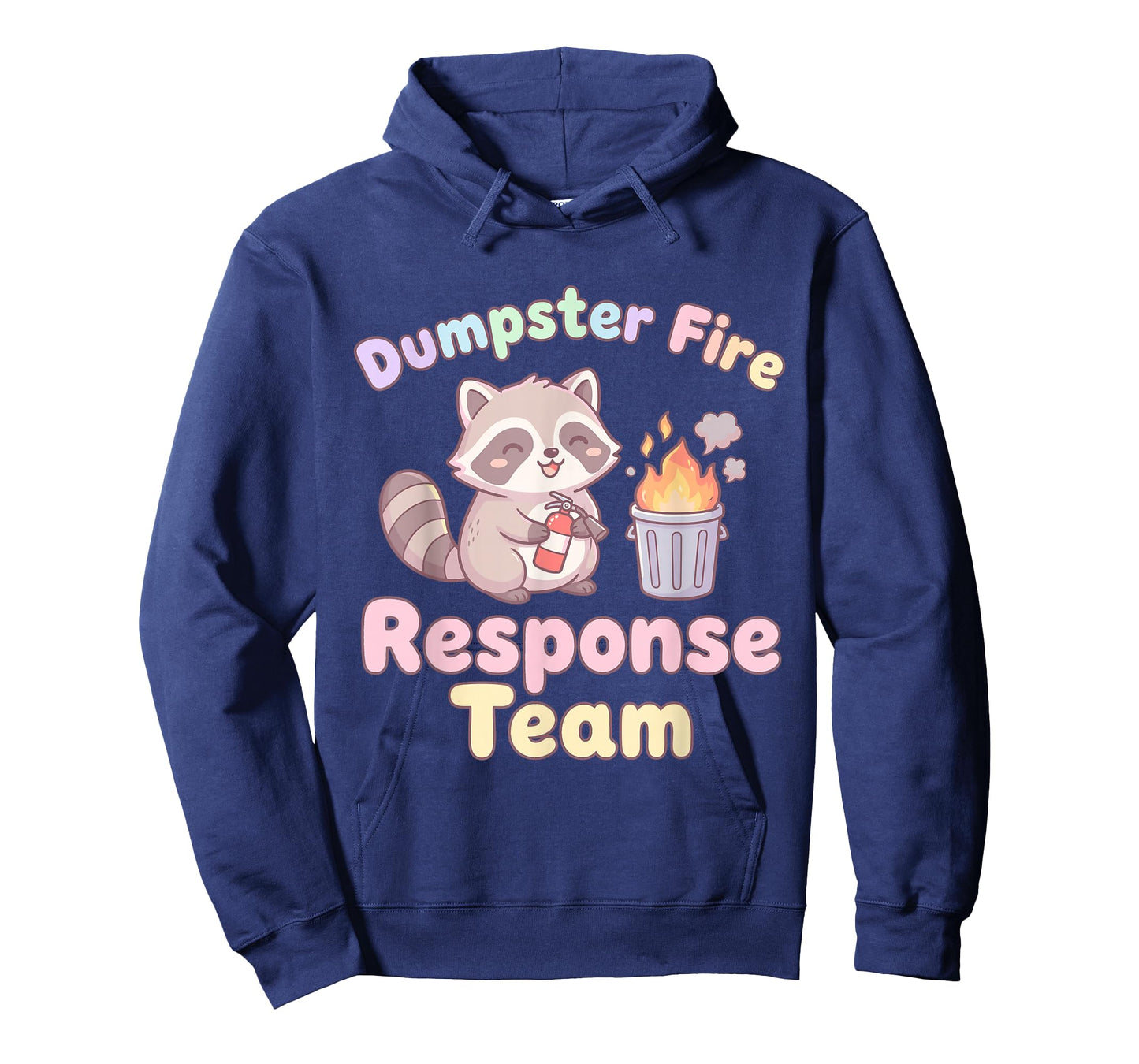 Dumpster Fire Response Team Raccoon Kawaii T-Shirt