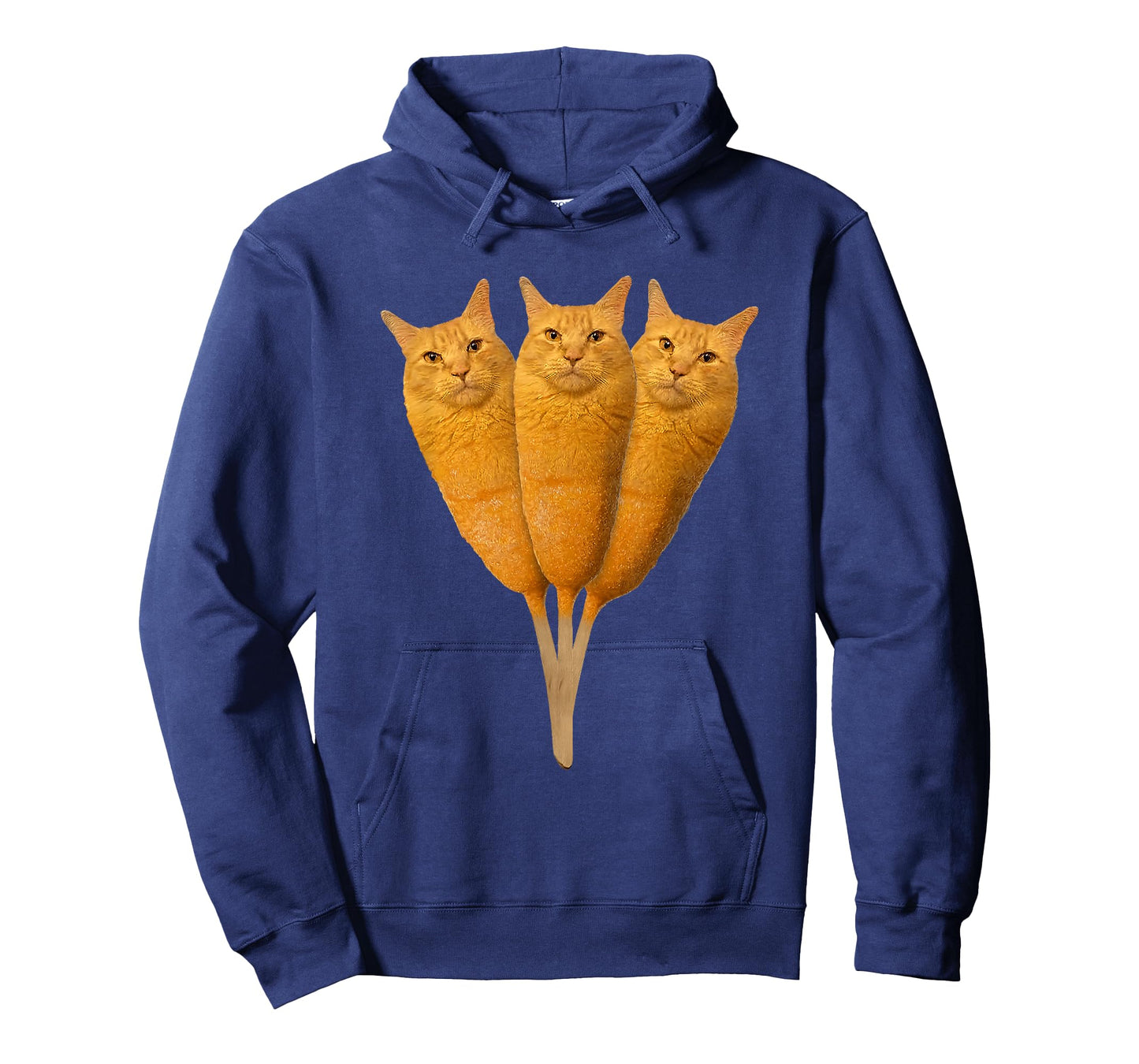 Corndog Cat Meme Silly Stupid Brainrot Funny Cat Lover T-Shirt
