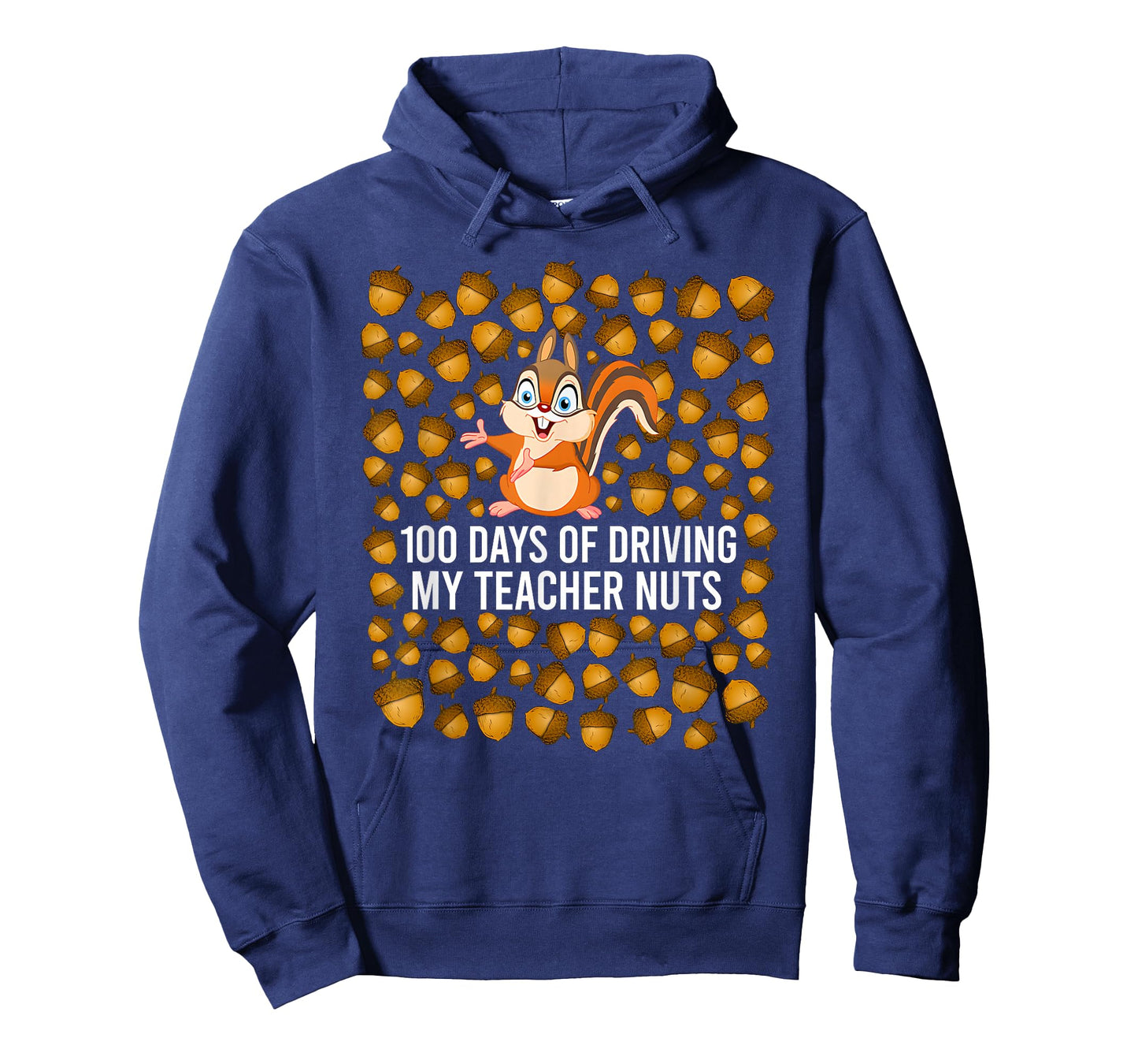 100 Days of Driving My Teacher Nuts Dabbing Squirrel School T-Shirt
