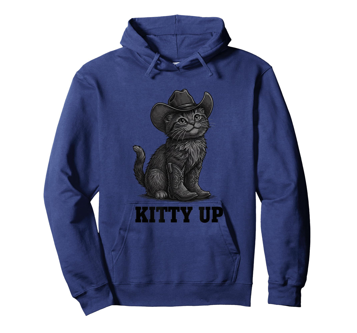 Cowboy Cat Kitty Up Vintage Western Cat T-Shirt