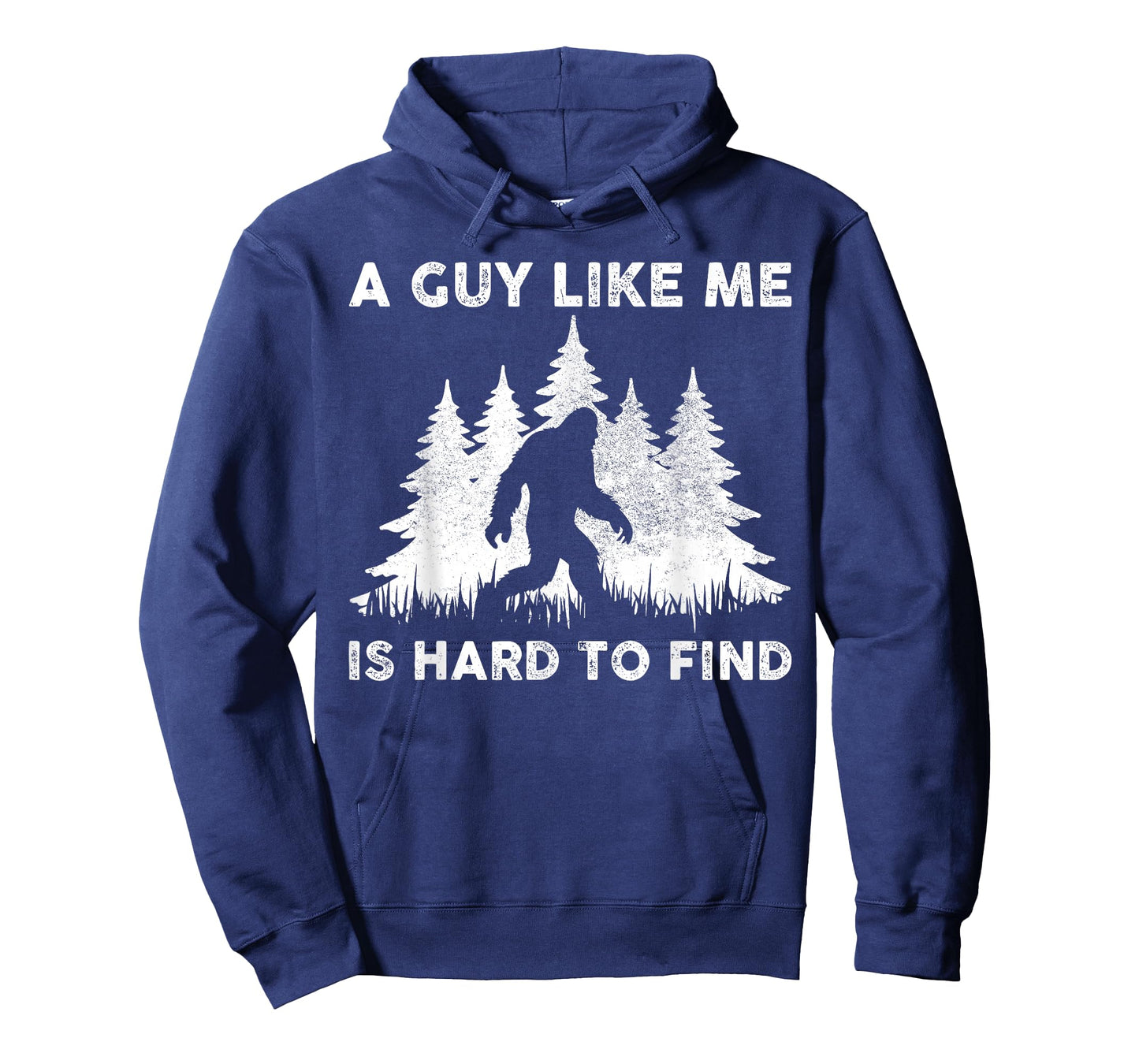 A Guy Like Me is Hard to Fight Retro Bigfoot Men Boy T-Shirt
