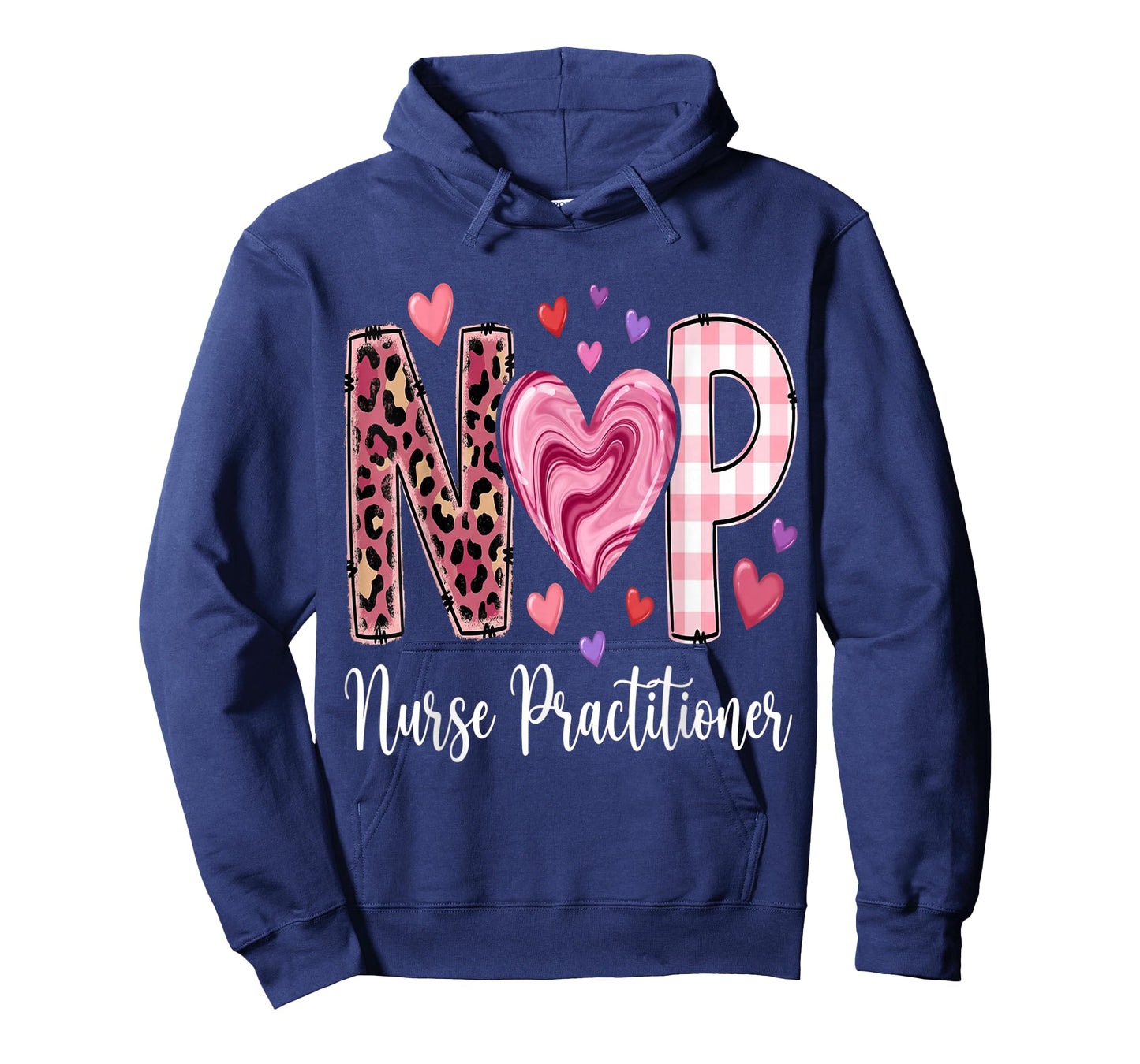 Nurses Graduate Nurses Heart NP Valentine Nurse Practitioner T-Shirt