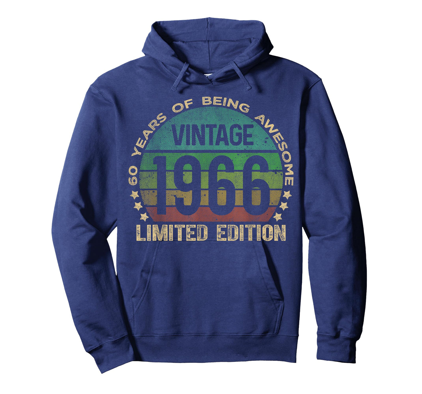 60 Year Old Gifts Vintage 1966 Limited Edition 60th Birthday T-Shirt