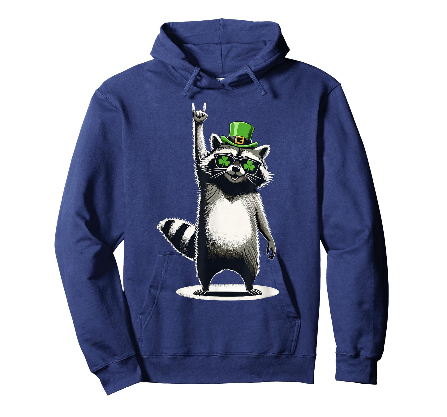 Raccoon St Patty's Shamrock Funny St Patrick's Day T-Shirt