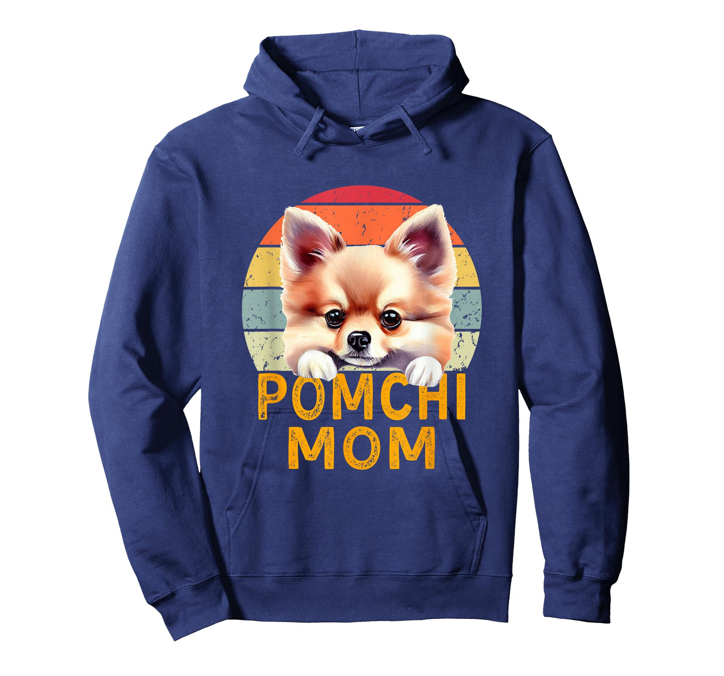 Pomchi Dog Mom Funny Retro Vintage Dogs Owner & Lover T-Shirt