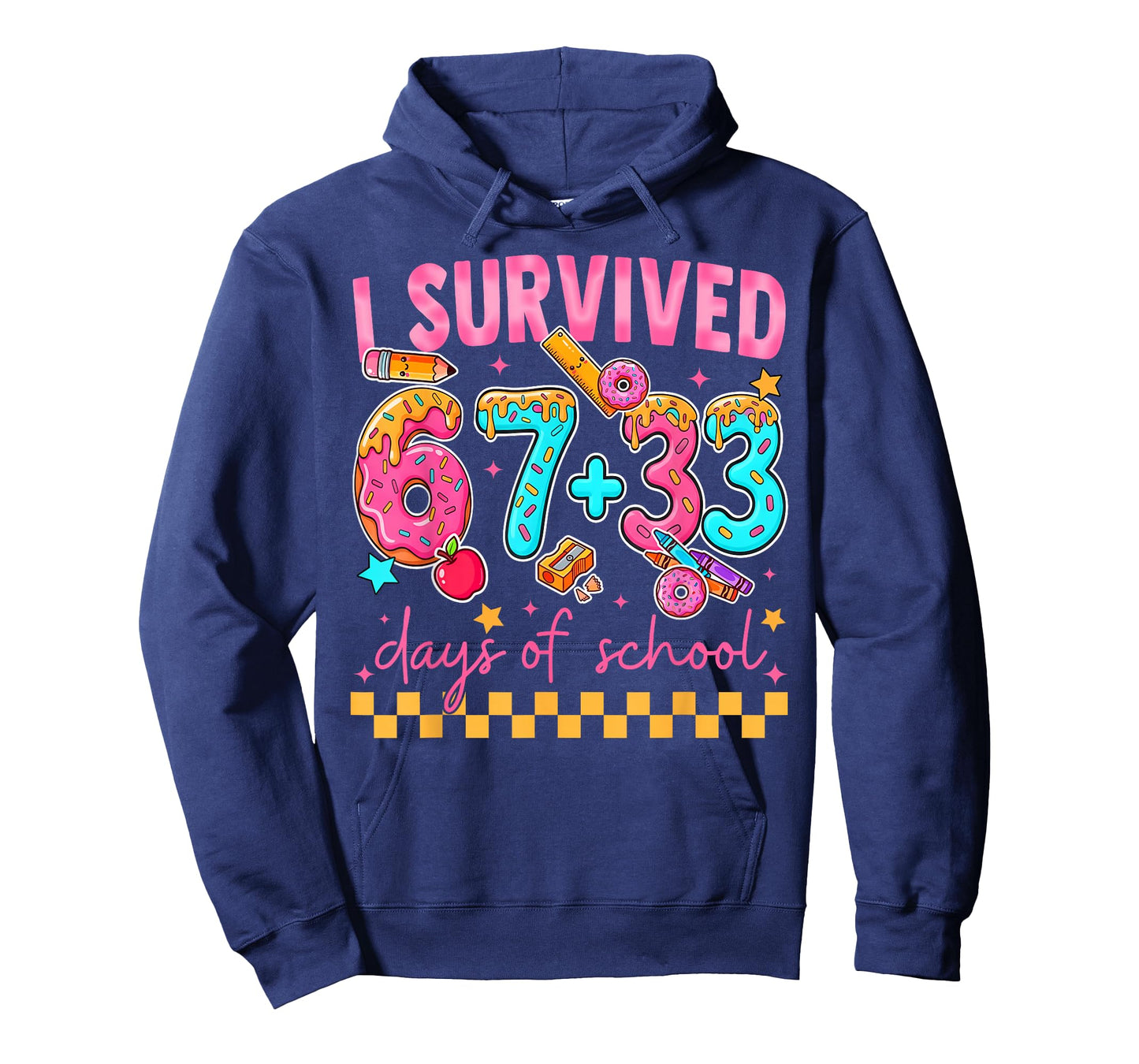 100th Day I Survived 67 + 33 Days of School Boy Girl Teacher T-Shirt