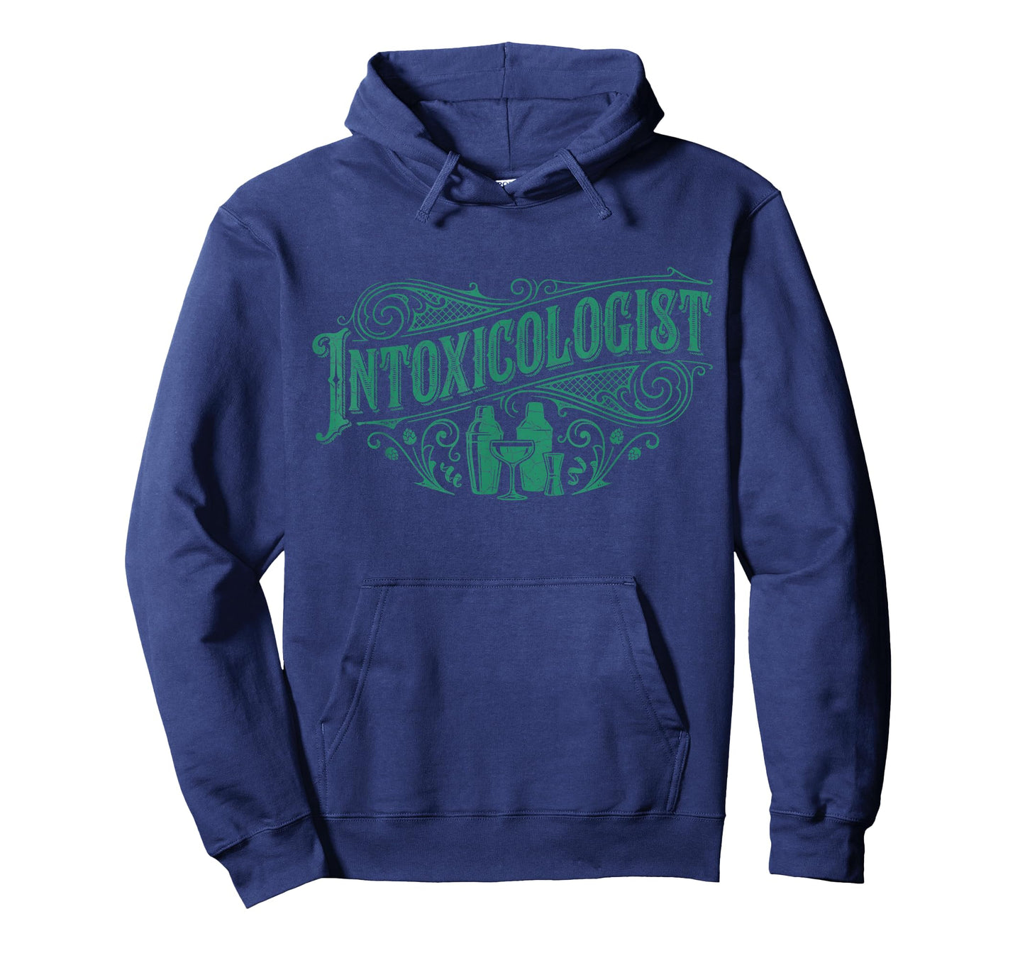 Funny Retro Intoxicologist Cocktail Lover Bartender Vintage T-Shirt