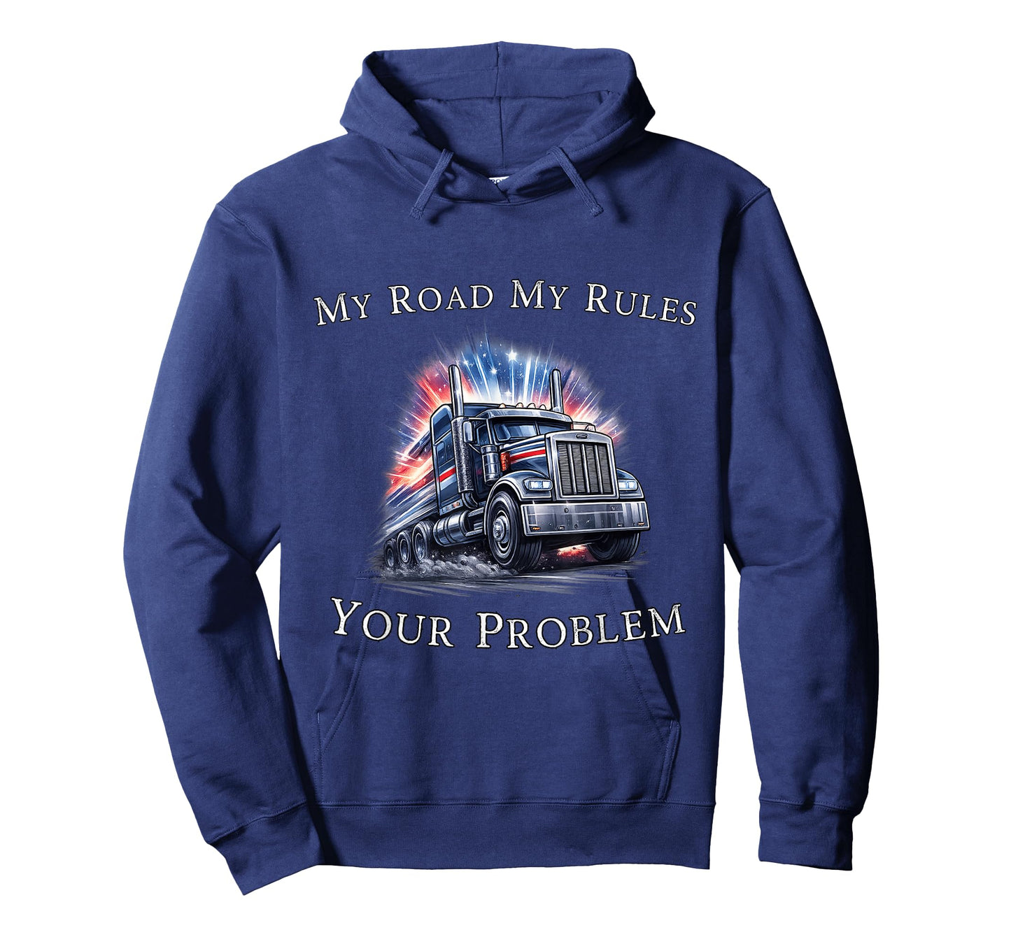 Trucker American Flag Truck Driver T-Shirt