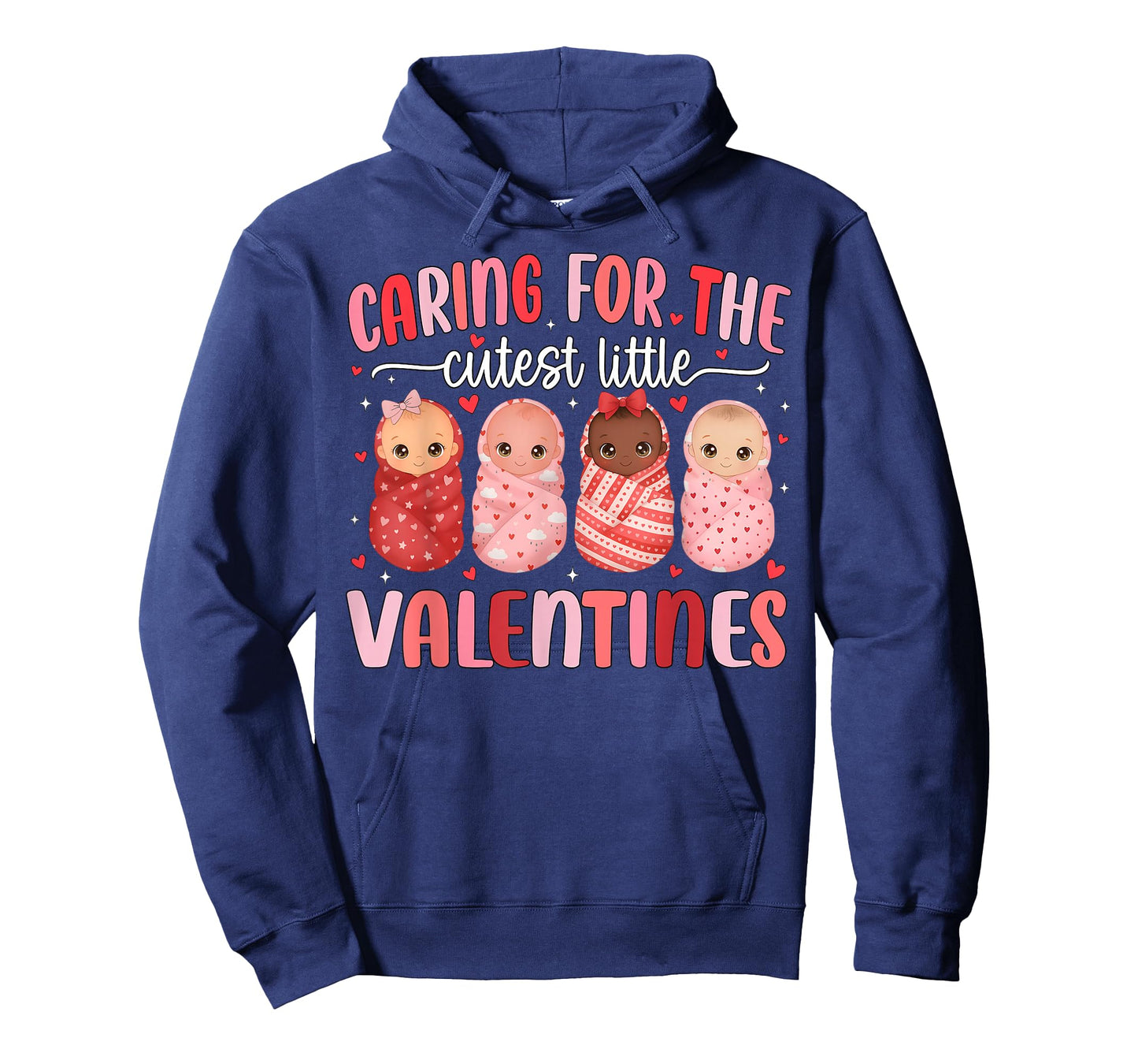 Caring for The Cutest Little Valentines NICU Nurse Cute Baby T-Shirt