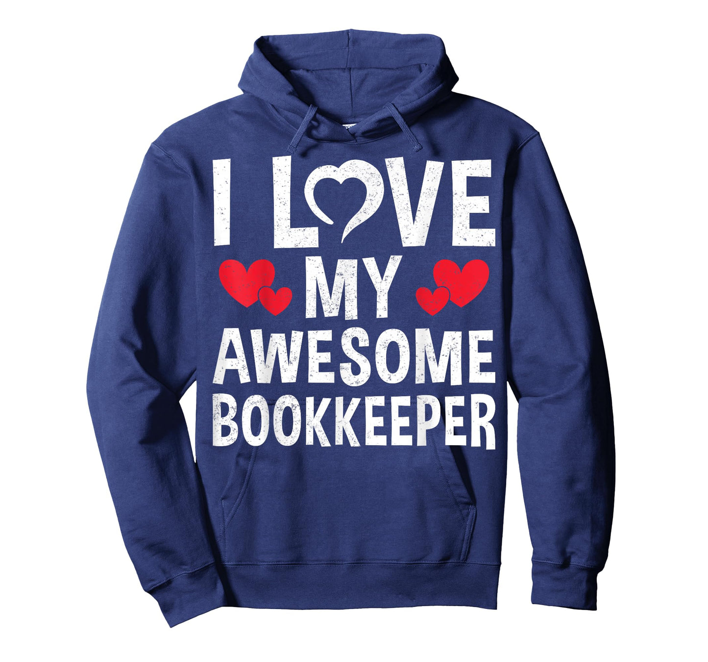 I Love My Awesome Bookkeeper - Valentine’s Day Accounting T-Shirt