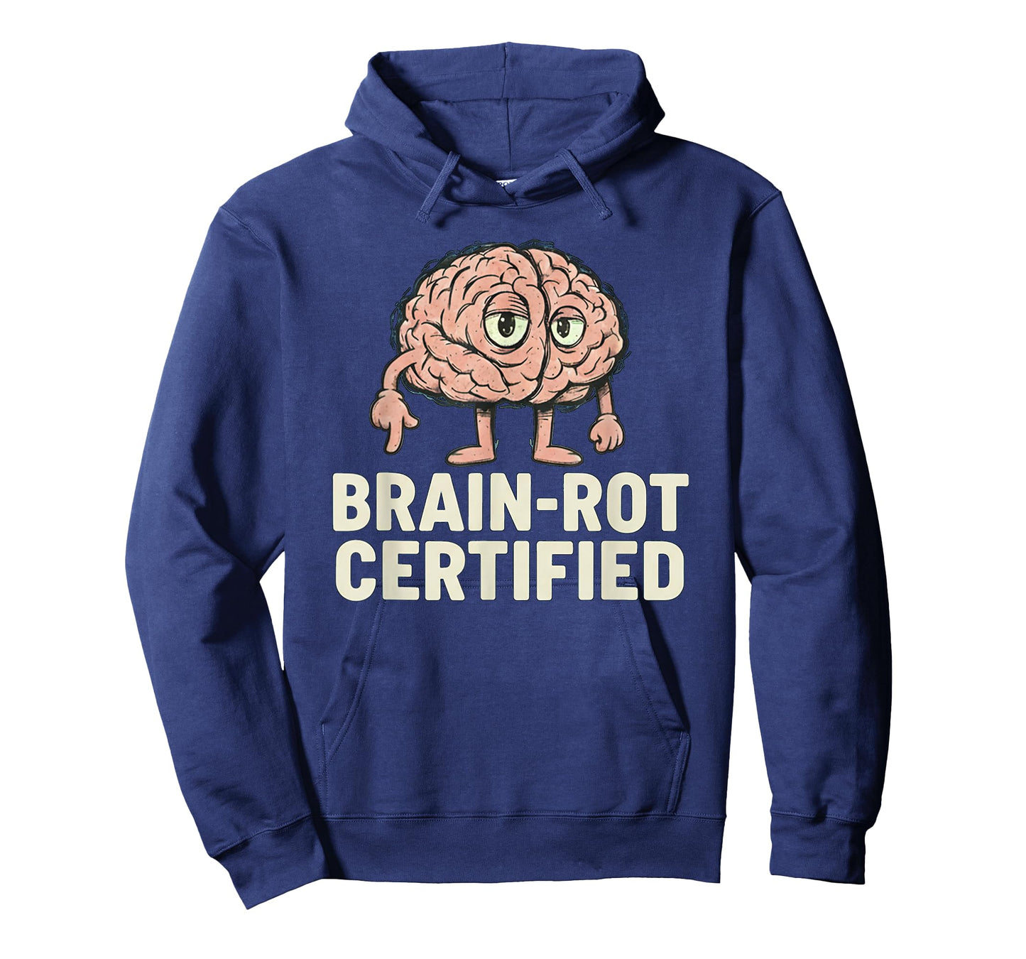 Brain-Rot Certified Funny Gamer Hilarious Meme Gift T-Shirt