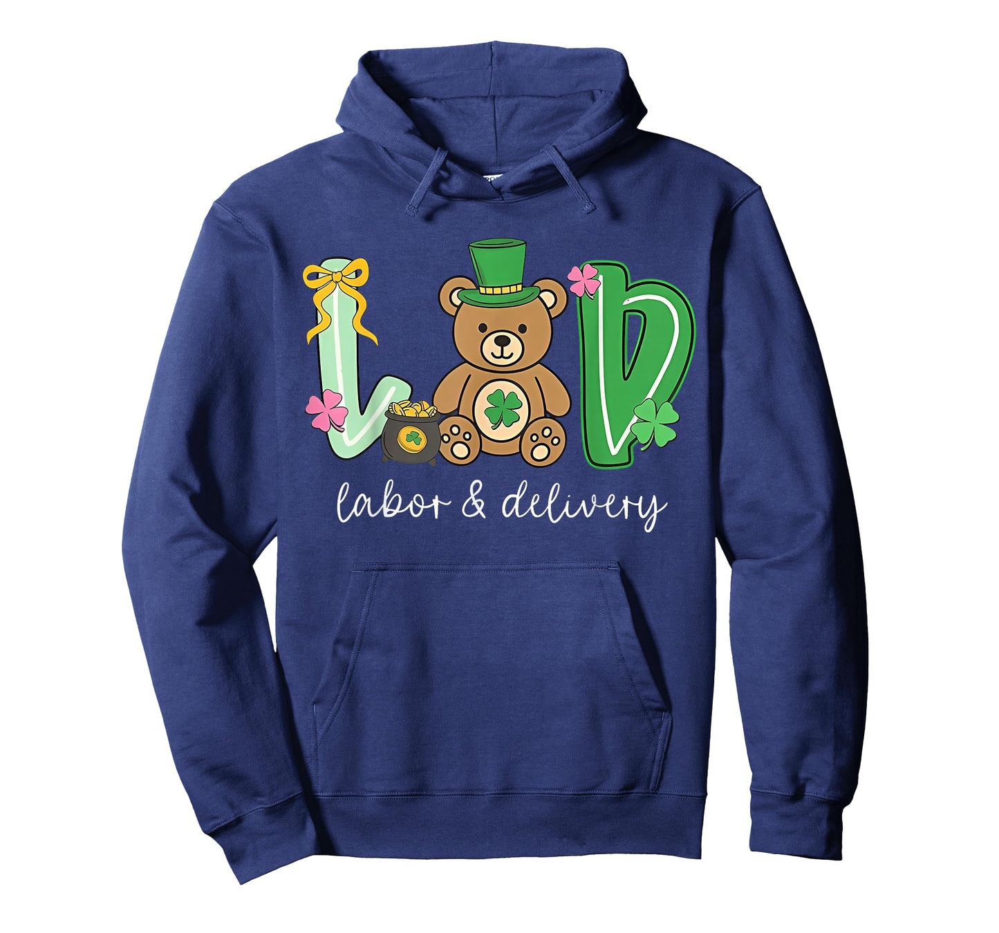 Delivering Loads of Luck St Patricks Day Labor and Delivery T-Shirt