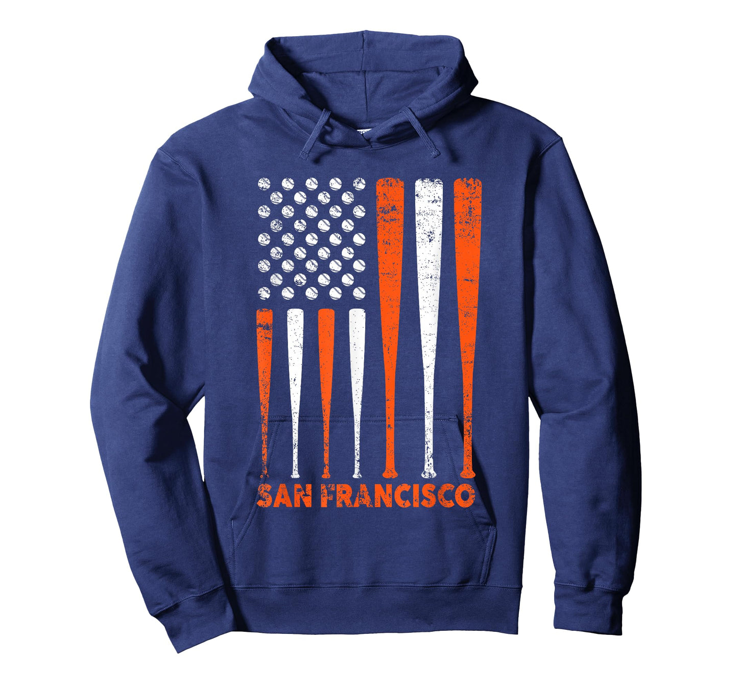 San Francisco Flag Vintage Baseball Gift for Men Women Kids T-Shirt