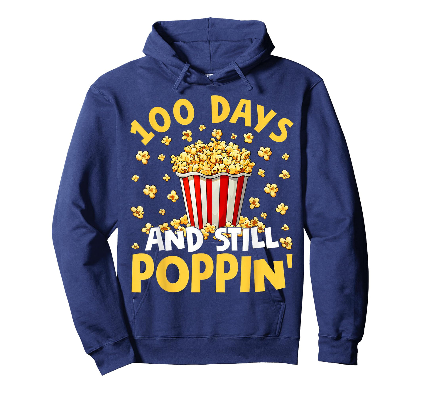 100th Day of School 100 Days and Still Poppin Boy Girl Kid T-Shirt
