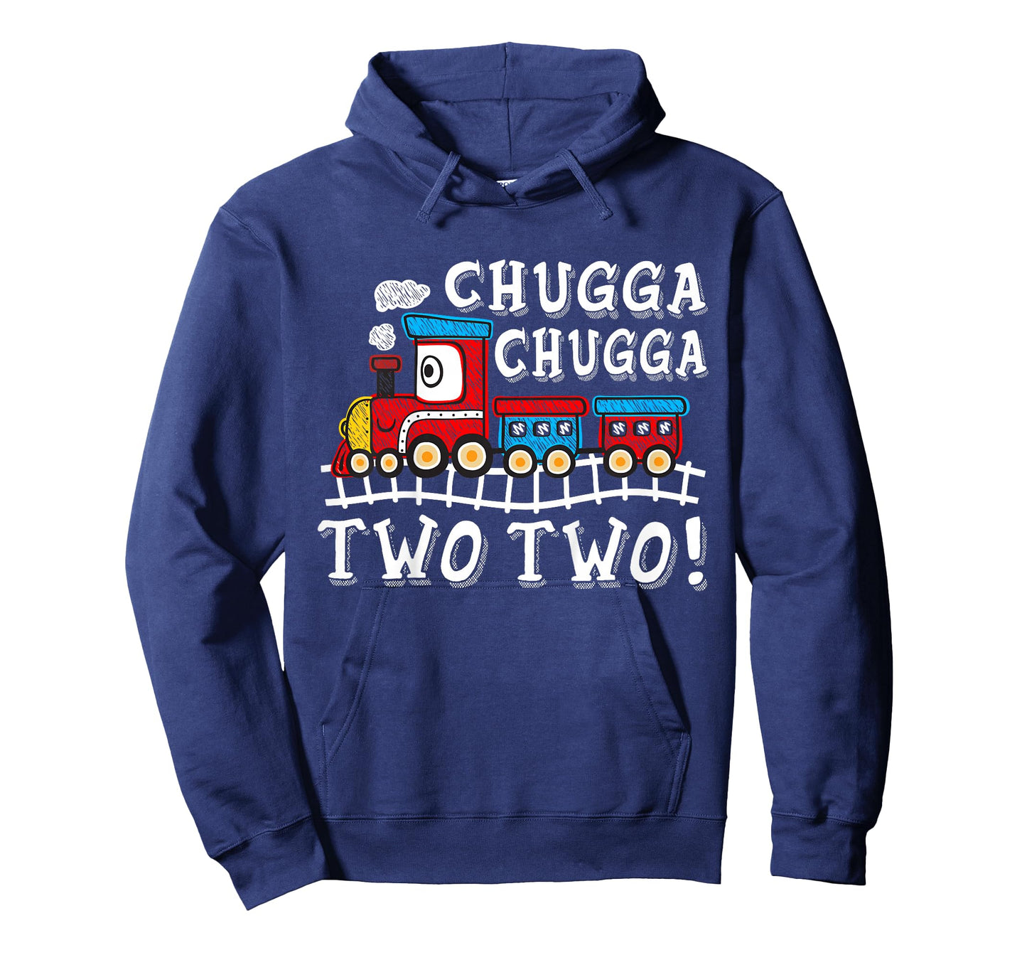 2nd Birthday Boy Train Chugga Chugga Two Two Toddler T-Shirt