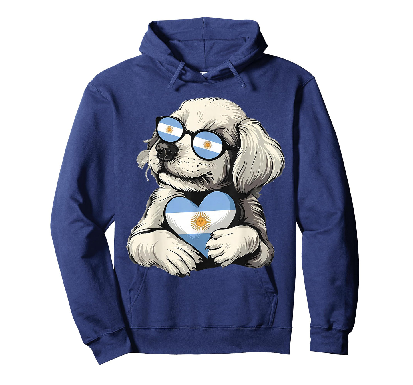 Argentina Pride Dog Argentinian Flag T-Shirt