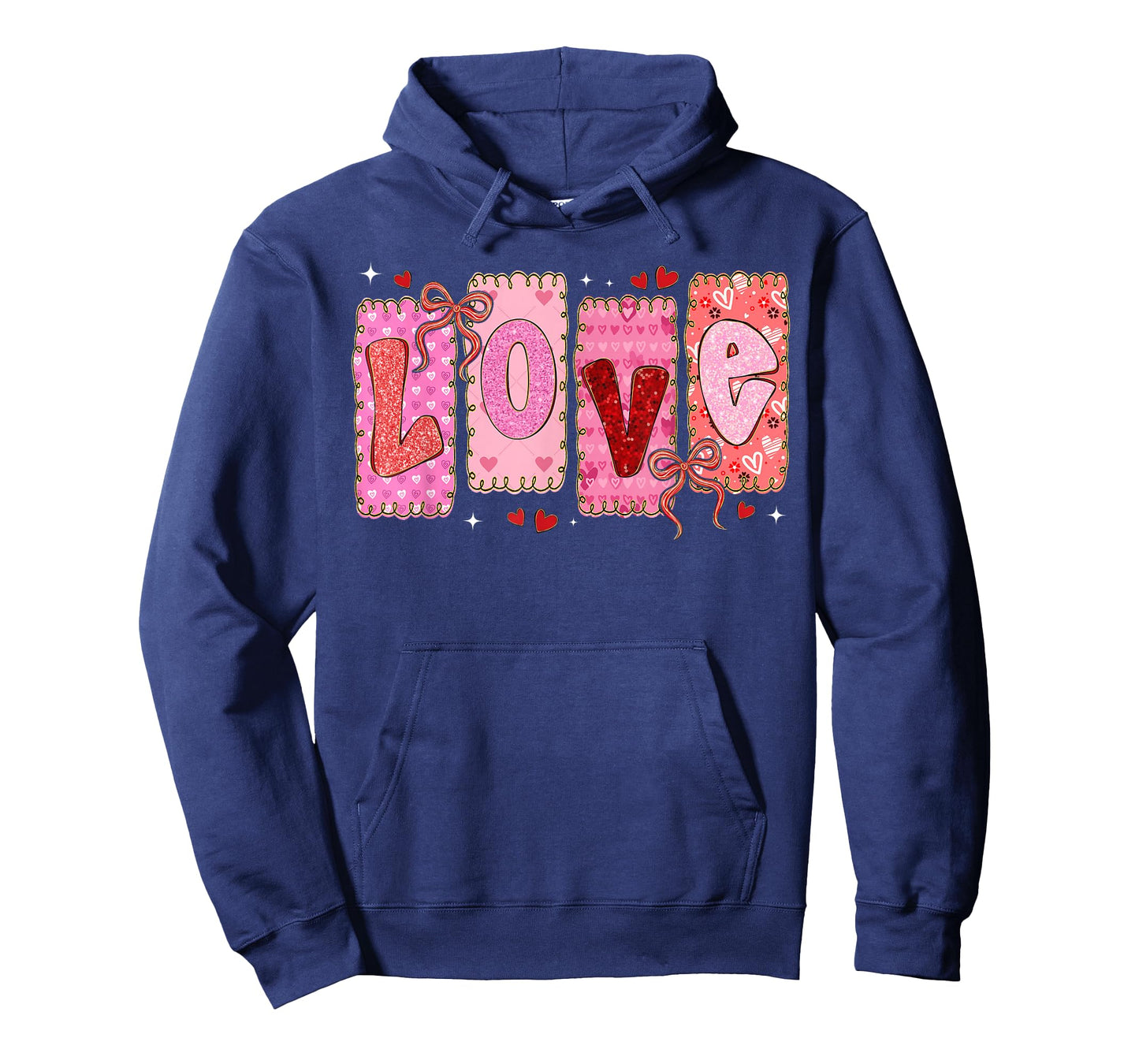 Preppy Love Valentine Pink Coquette Bow Girl Women Kid T-Shirt