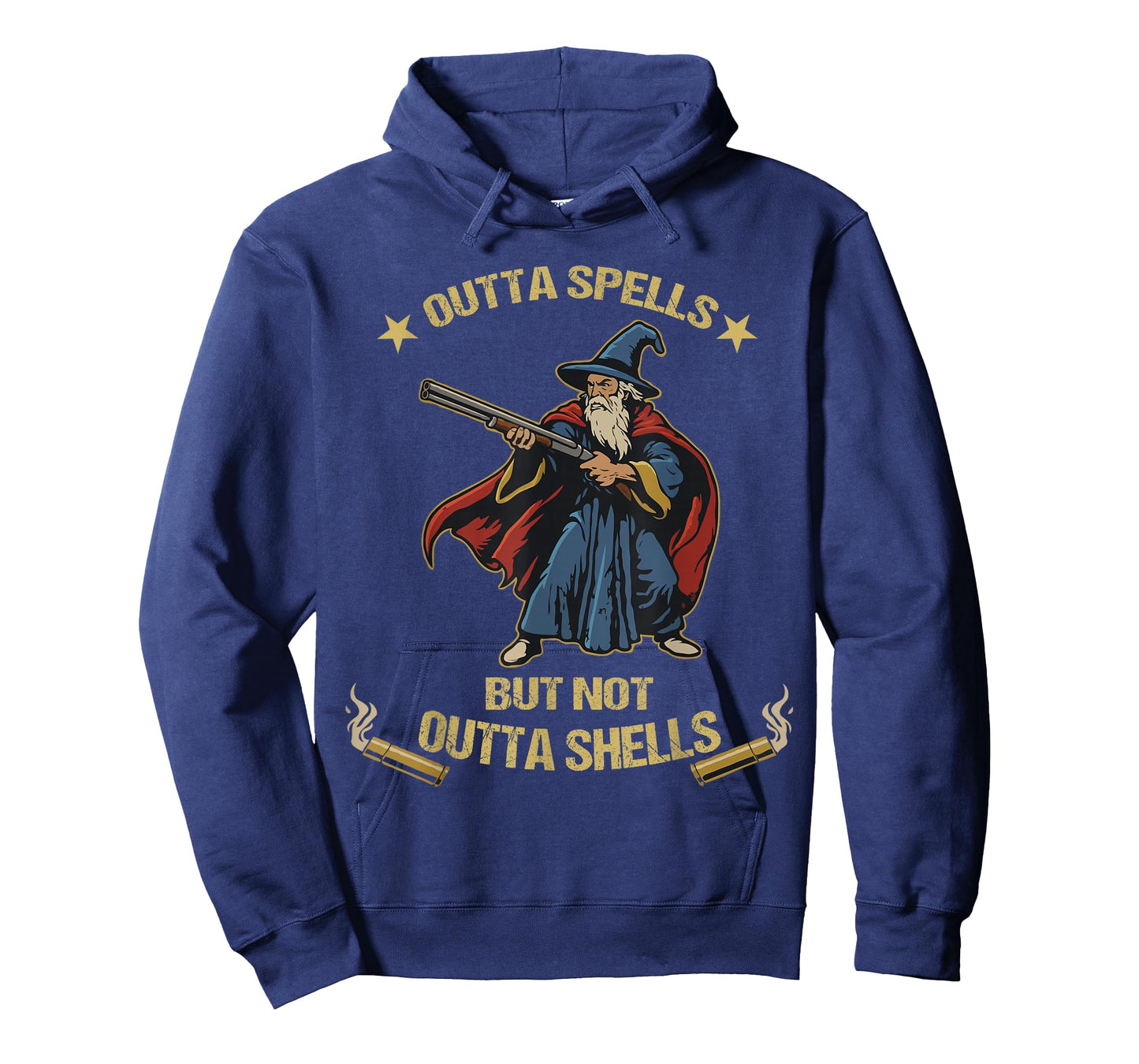 Outta Spells But Not Outta Shells Fantasy Meme Vintage T-Shirt