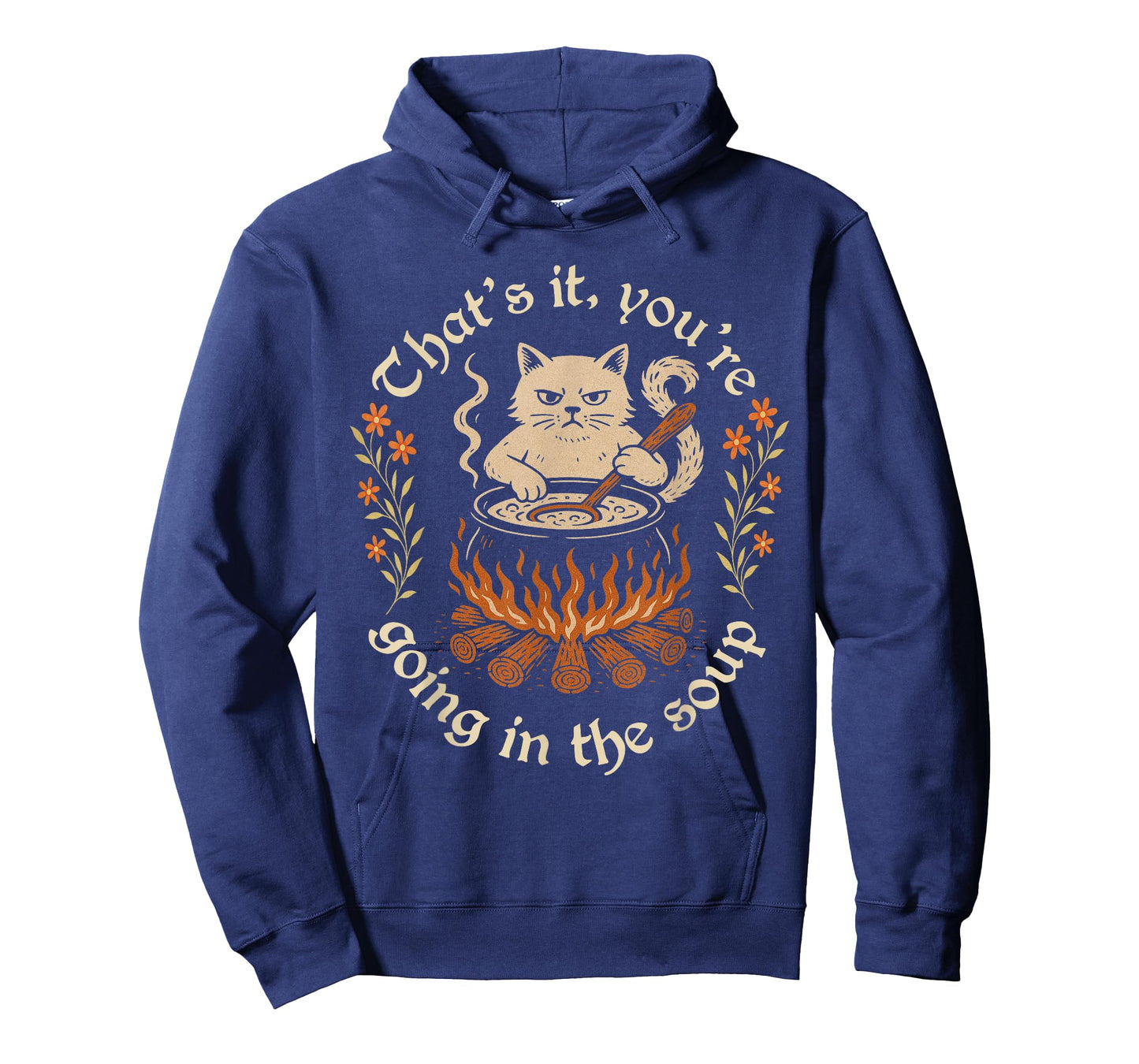 That's It You're Going in The Soup Funny Cat Wizard Meme T-Shirt