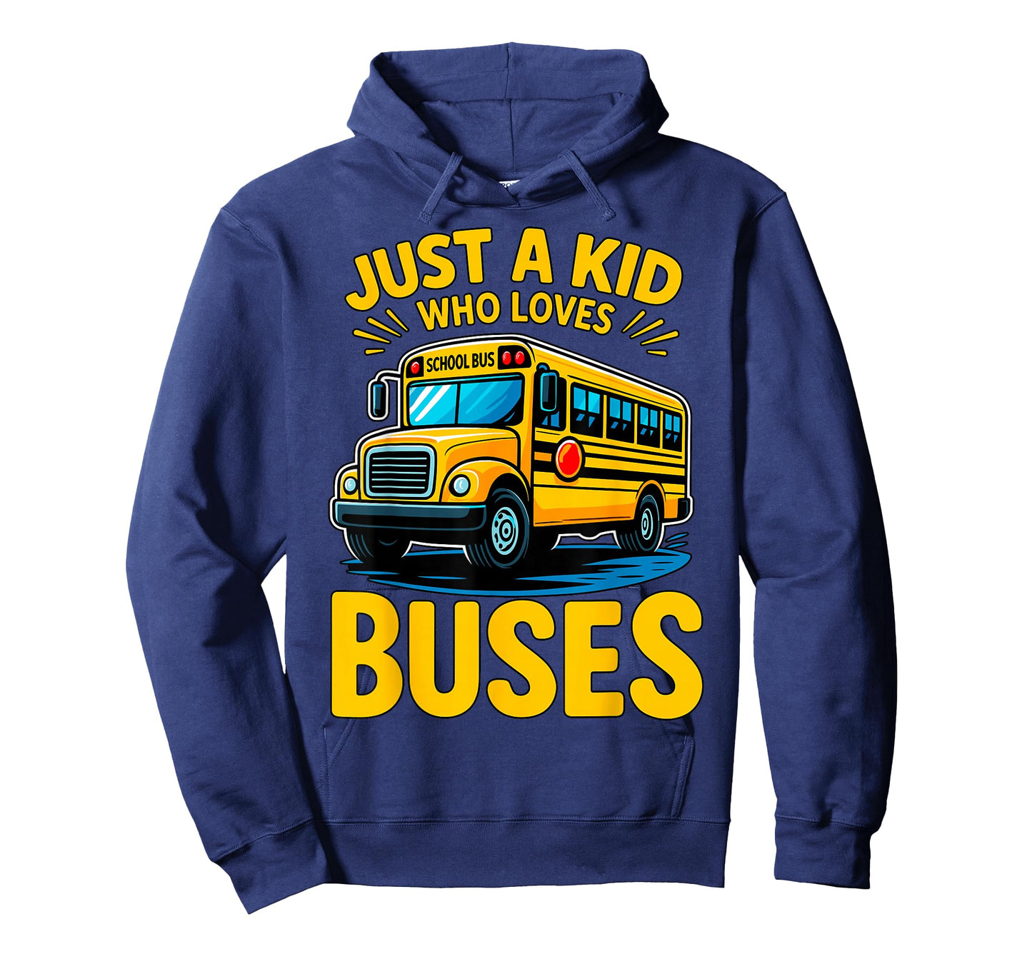 Just a Boy who Loves Buses School Bus T-Shirt