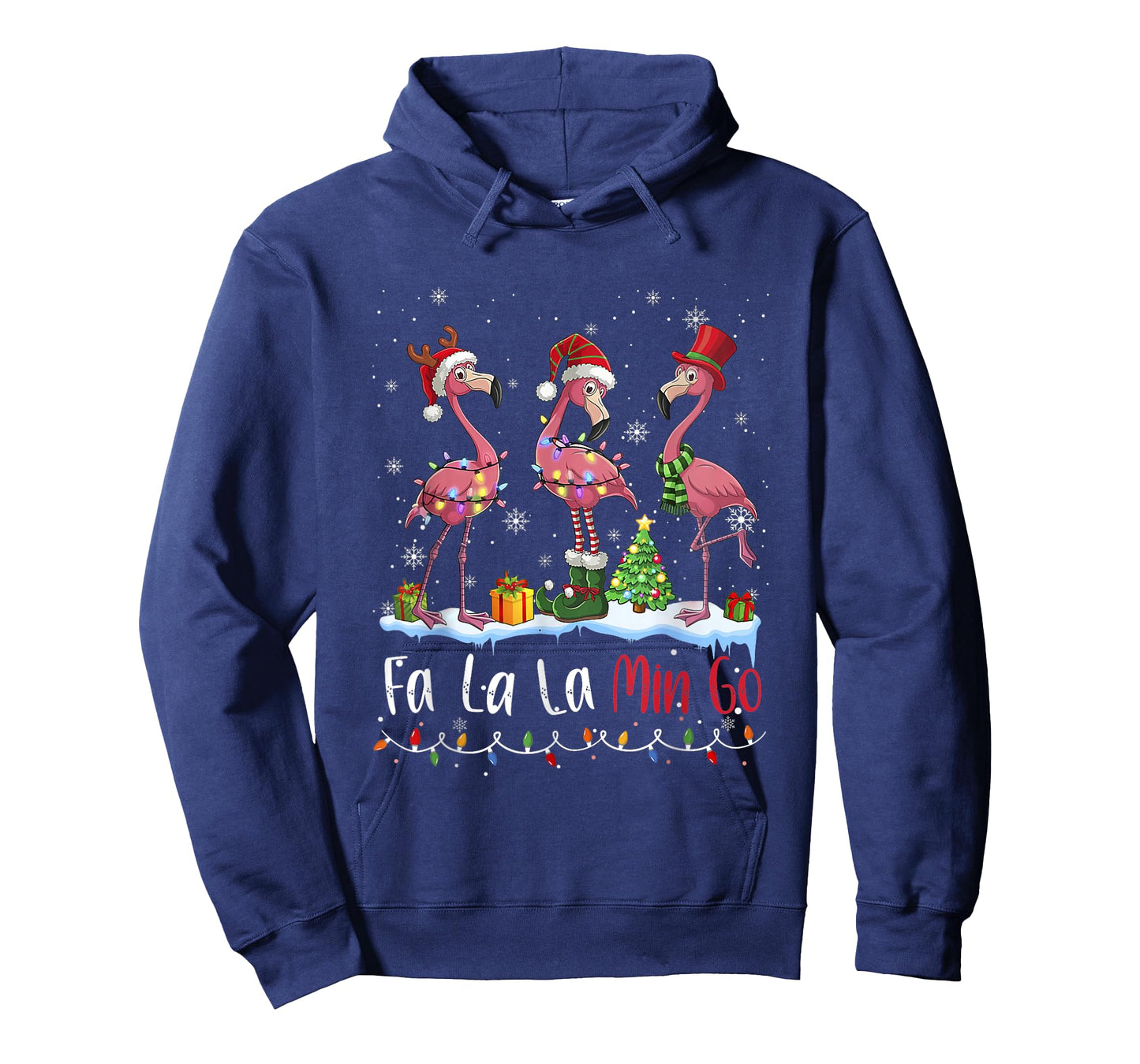 FA La La La Mingo Flamingo Christmas Lover T-Shirt