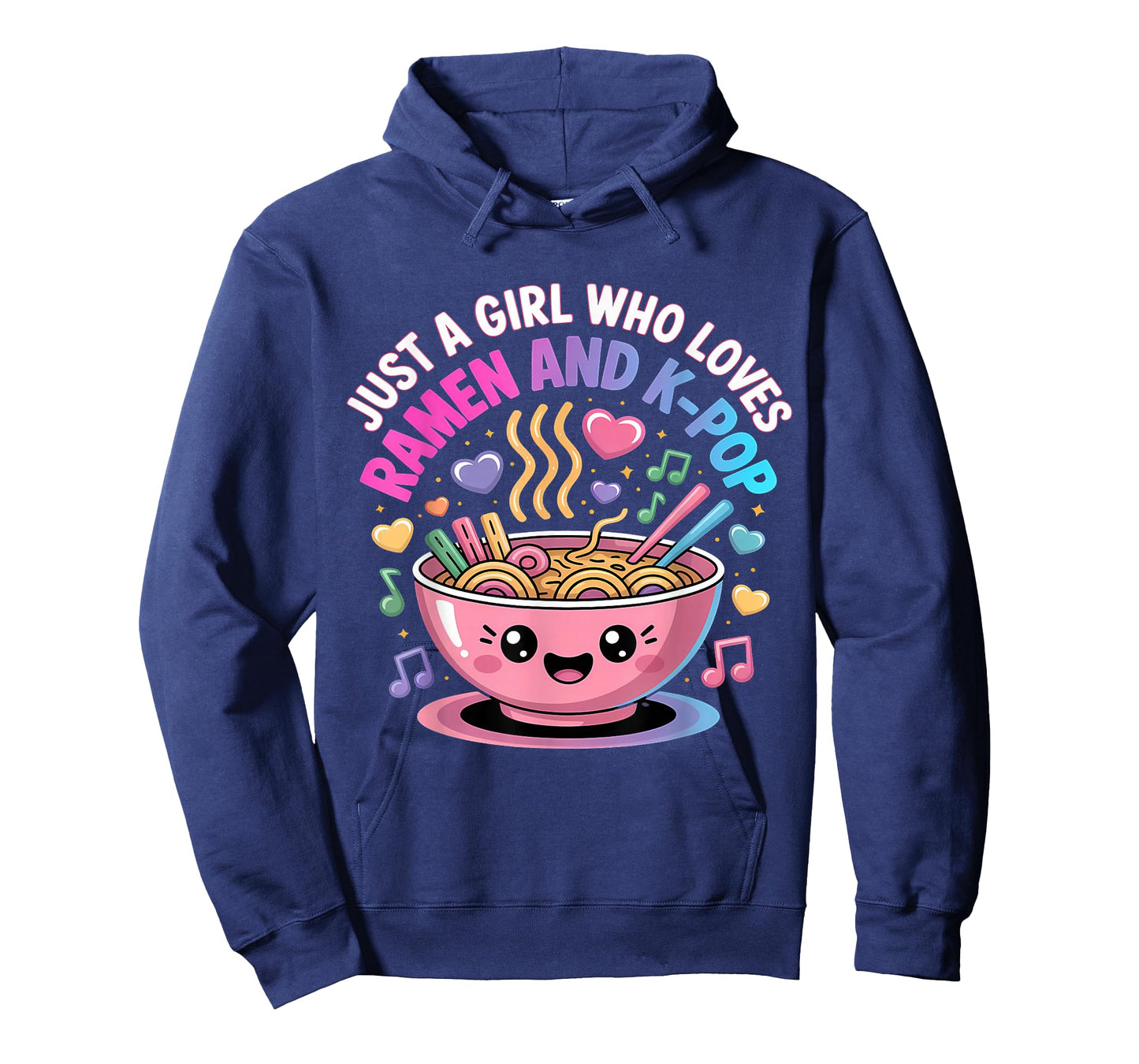 Just A Girl Who Loves Ramen and K-Pop Girl Kpop K Pop T-Shirt