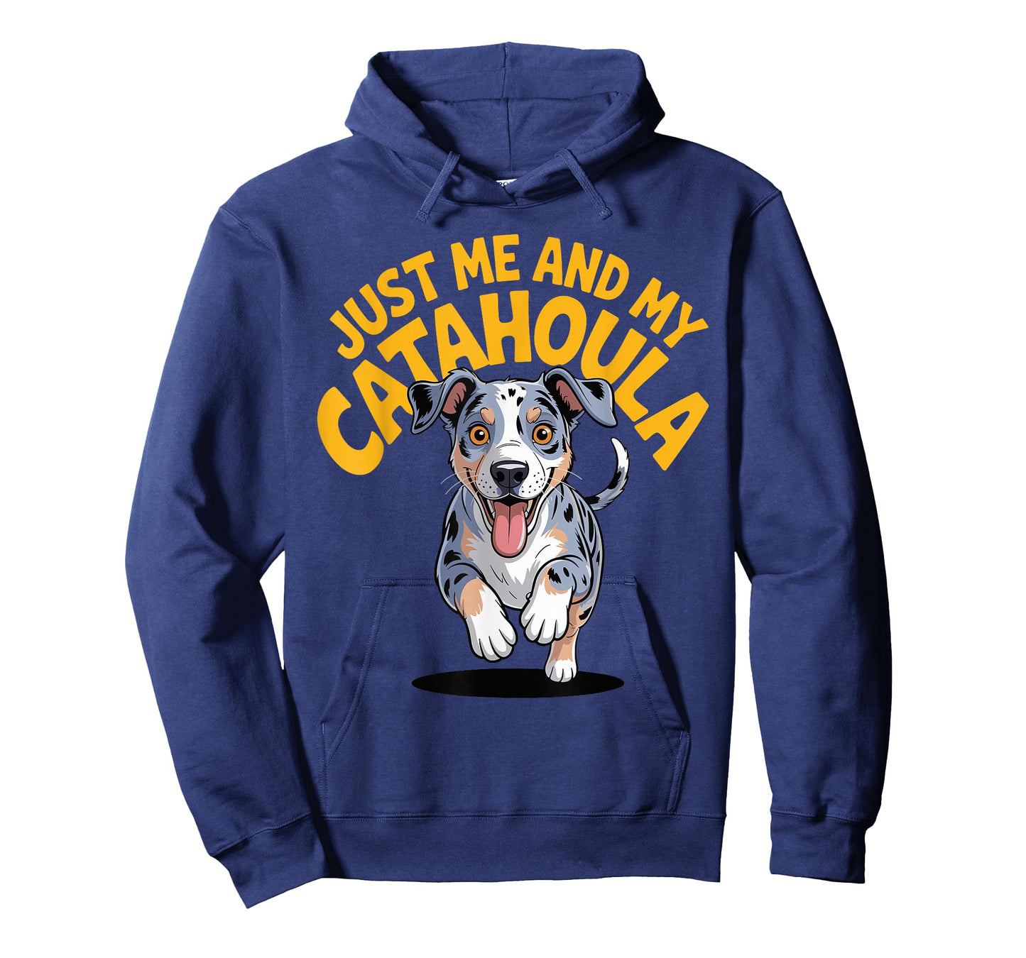 Cute Cartoon Pet Breed Leopard Dog Just me and My Catahoula T-Shirt