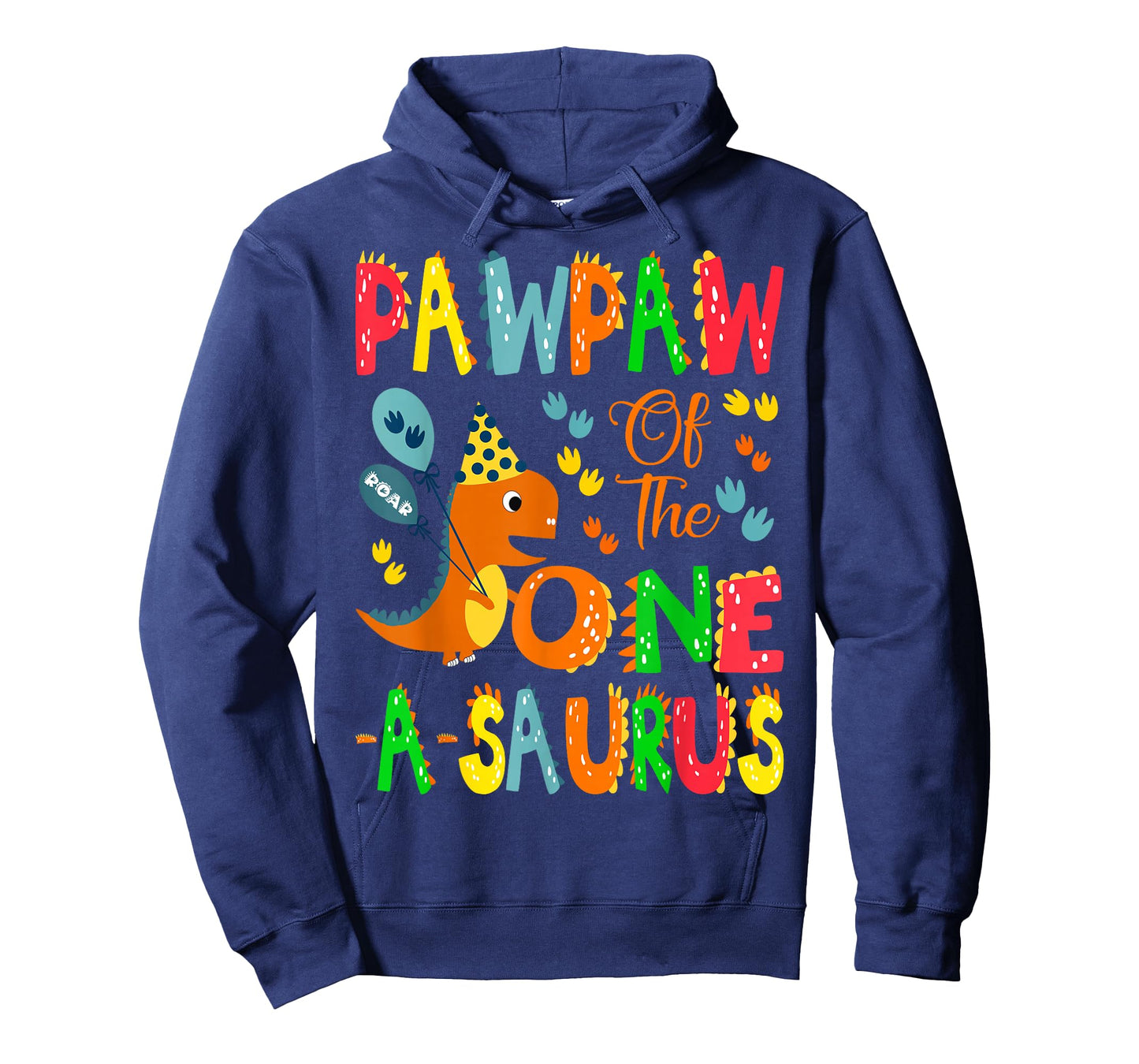 Pawpaw of The One-A-Saurus 1st Birthday Boy Dinosaur Lover T-Shirt