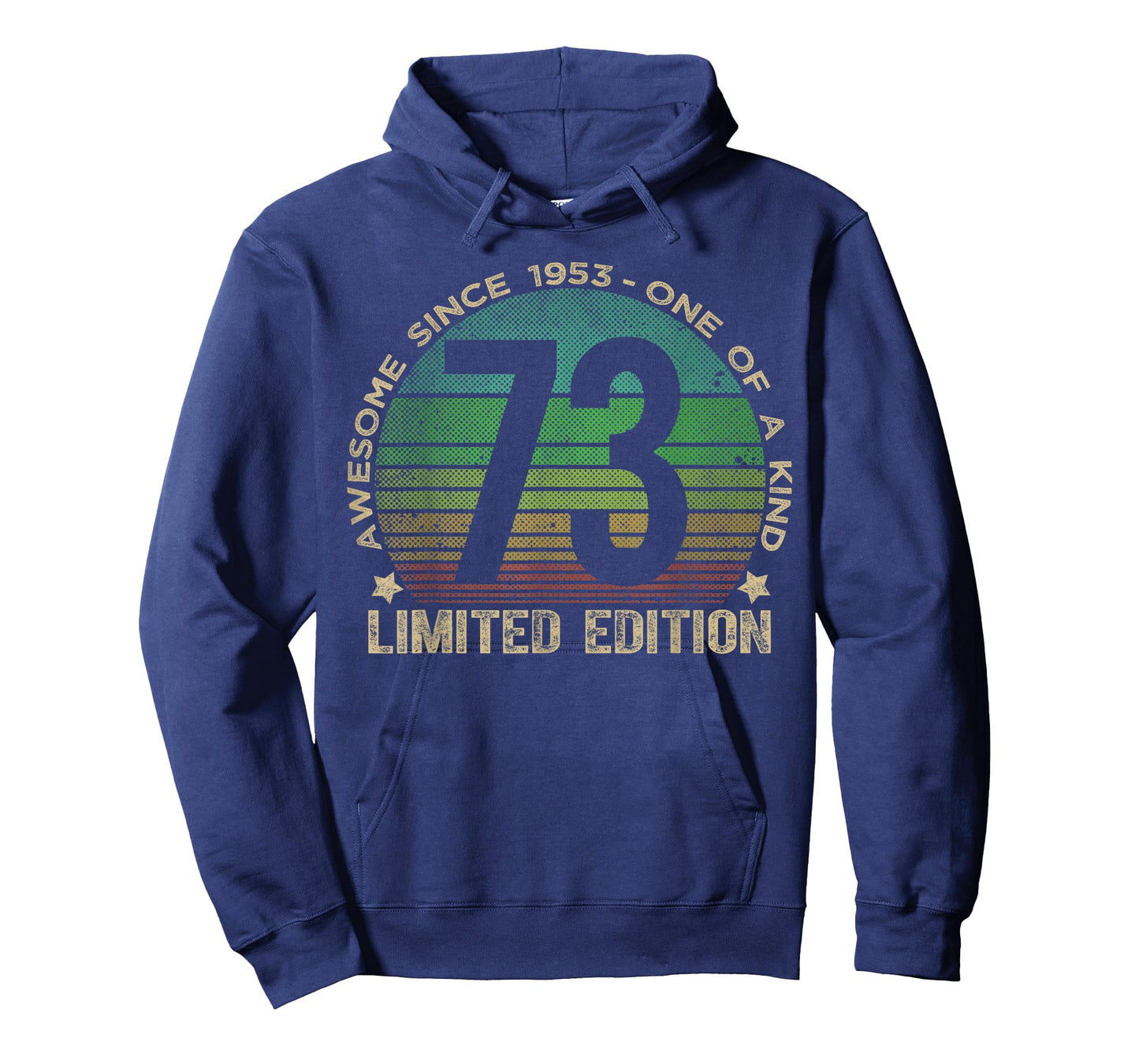 73 Year Old Gifts Vintage 1953 Limited Edition 73rd Birthday T-Shirt