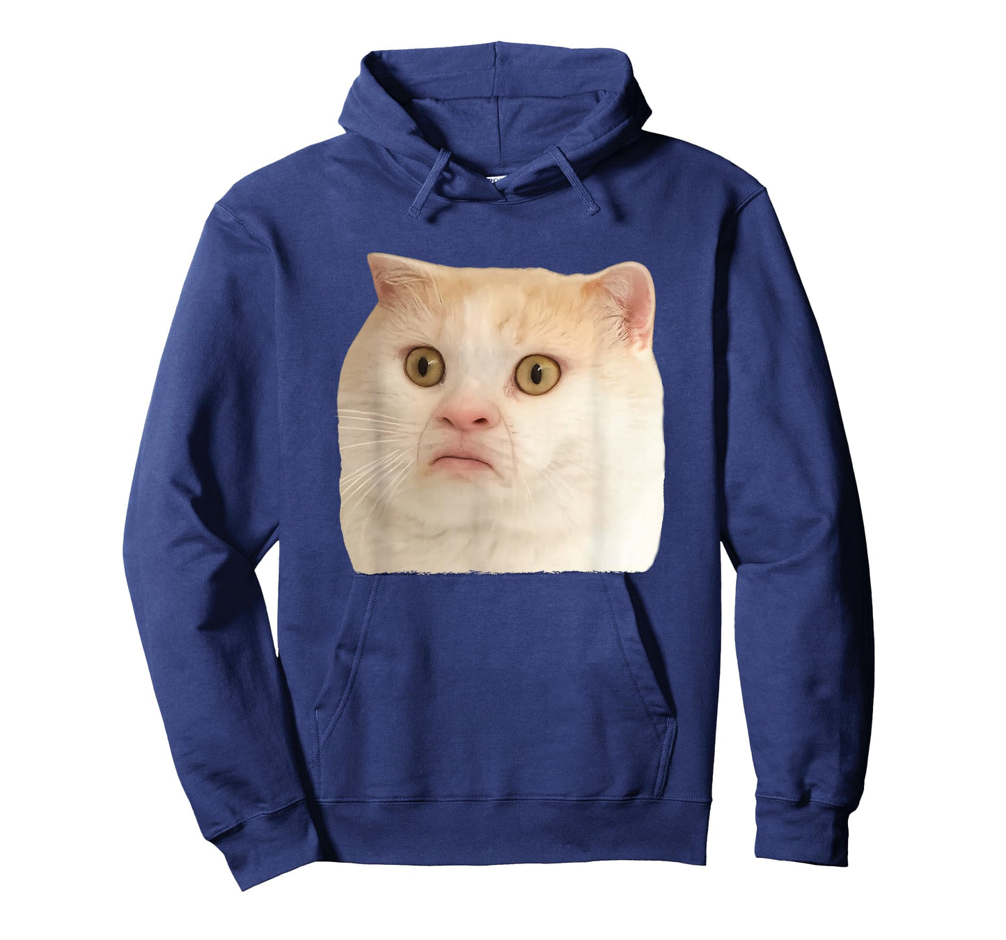 Funny Weird Cat Face Meme Silly Hilarious Cat Confused T-Shirt