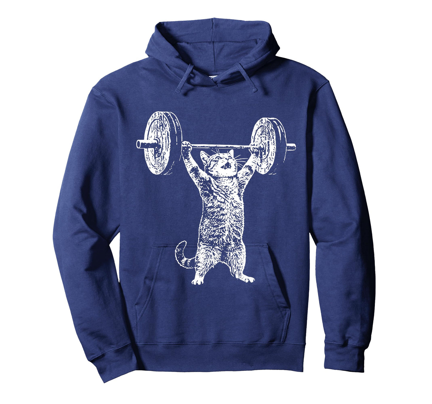 Funny Cat Gym Workout Deadlift Cat Meme Gym Pump Kitten T-Shirt