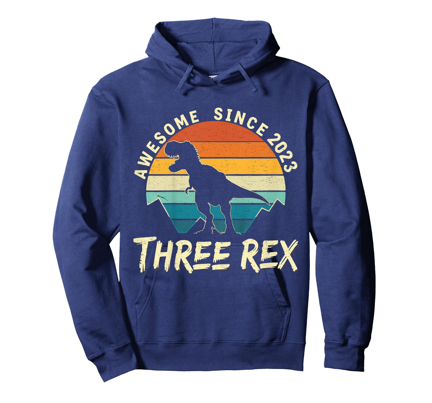 Three Rex 3rd Birthday Boy Girl Dinosaur 3 Year Old T-Shirt