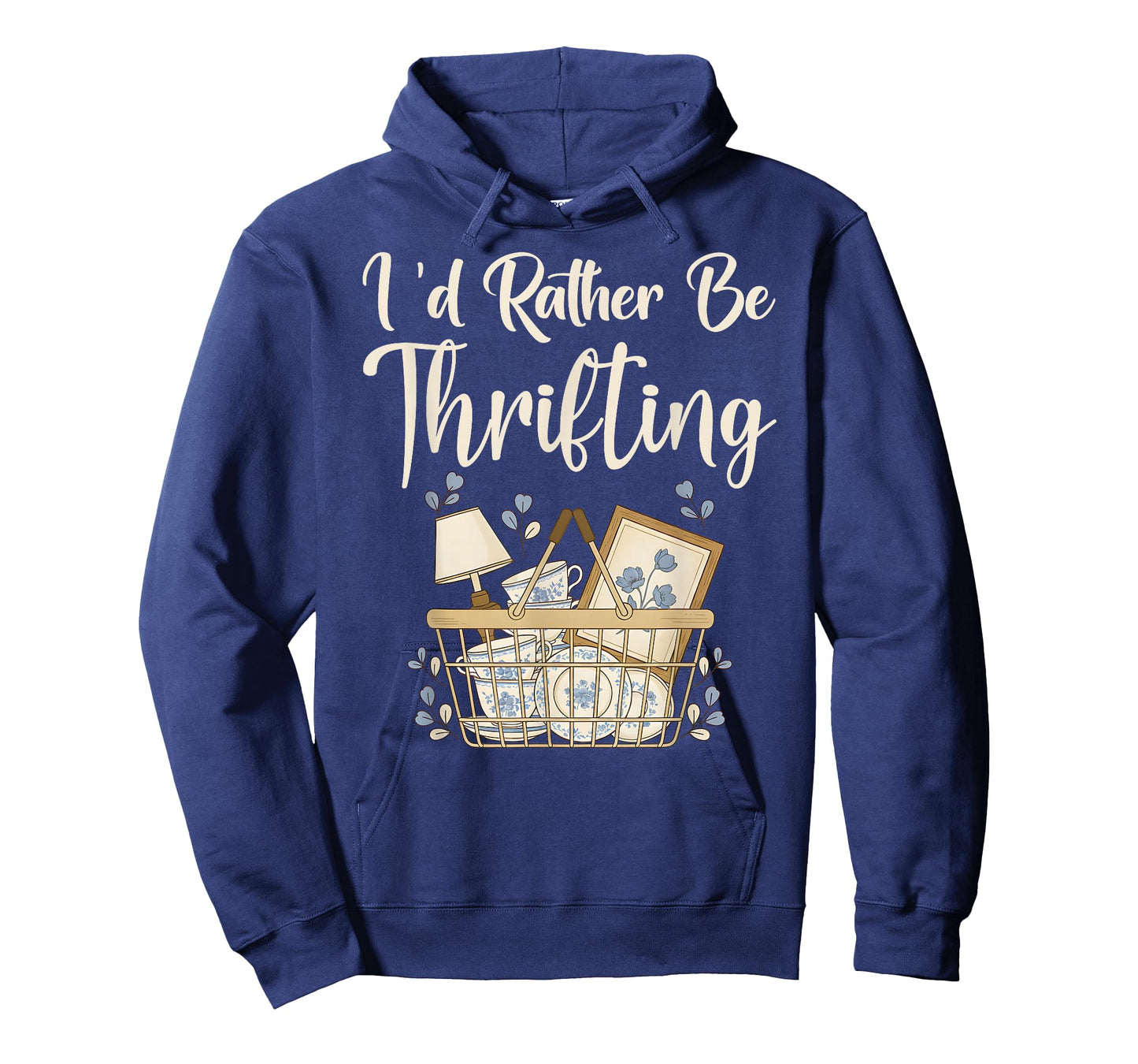 I'd Rather Be Thrifting Funny Vintage Thrift T-Shirt