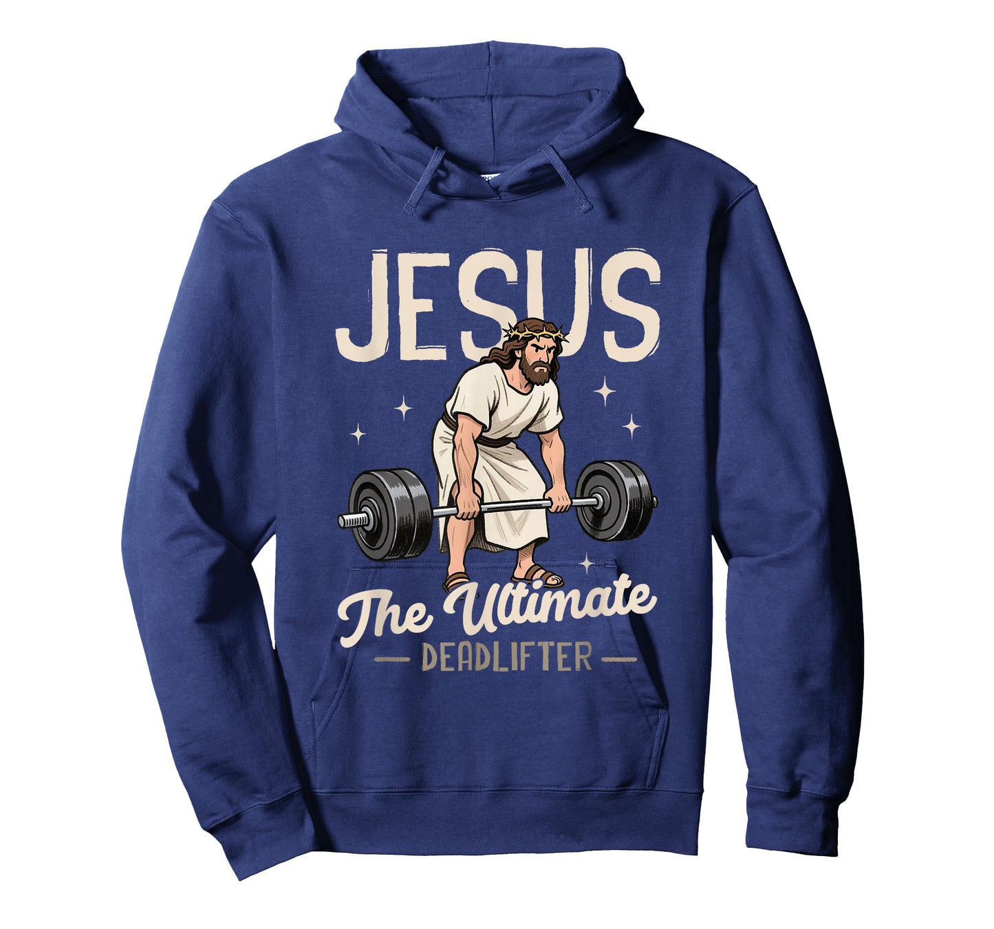 Jesus The-Ultimate Deadlifter Weightlifting Christian Gymer T-Shirt