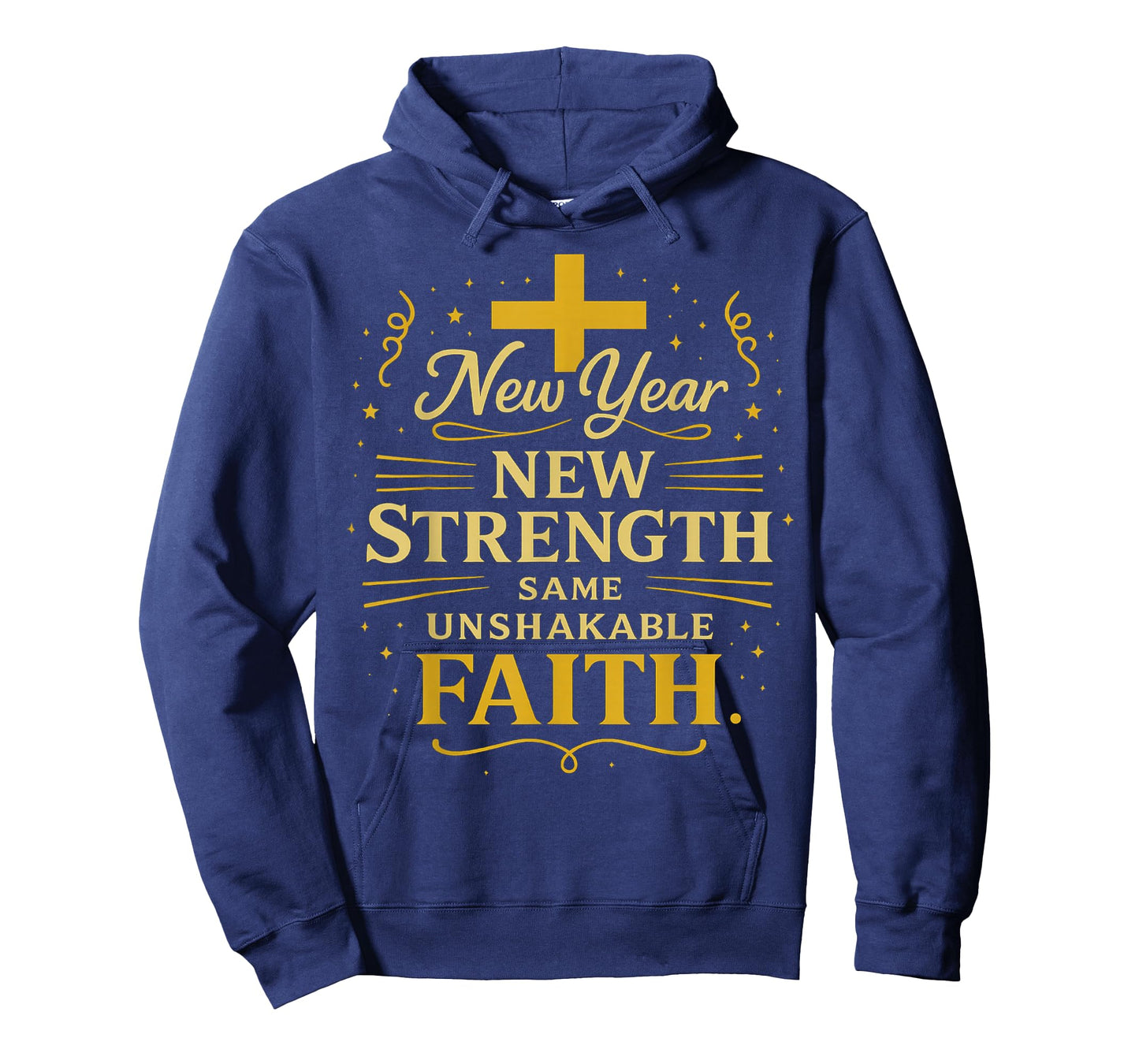 Happy New Year 2026 Christian God Faith Clothes Women Gifts T-Shirt