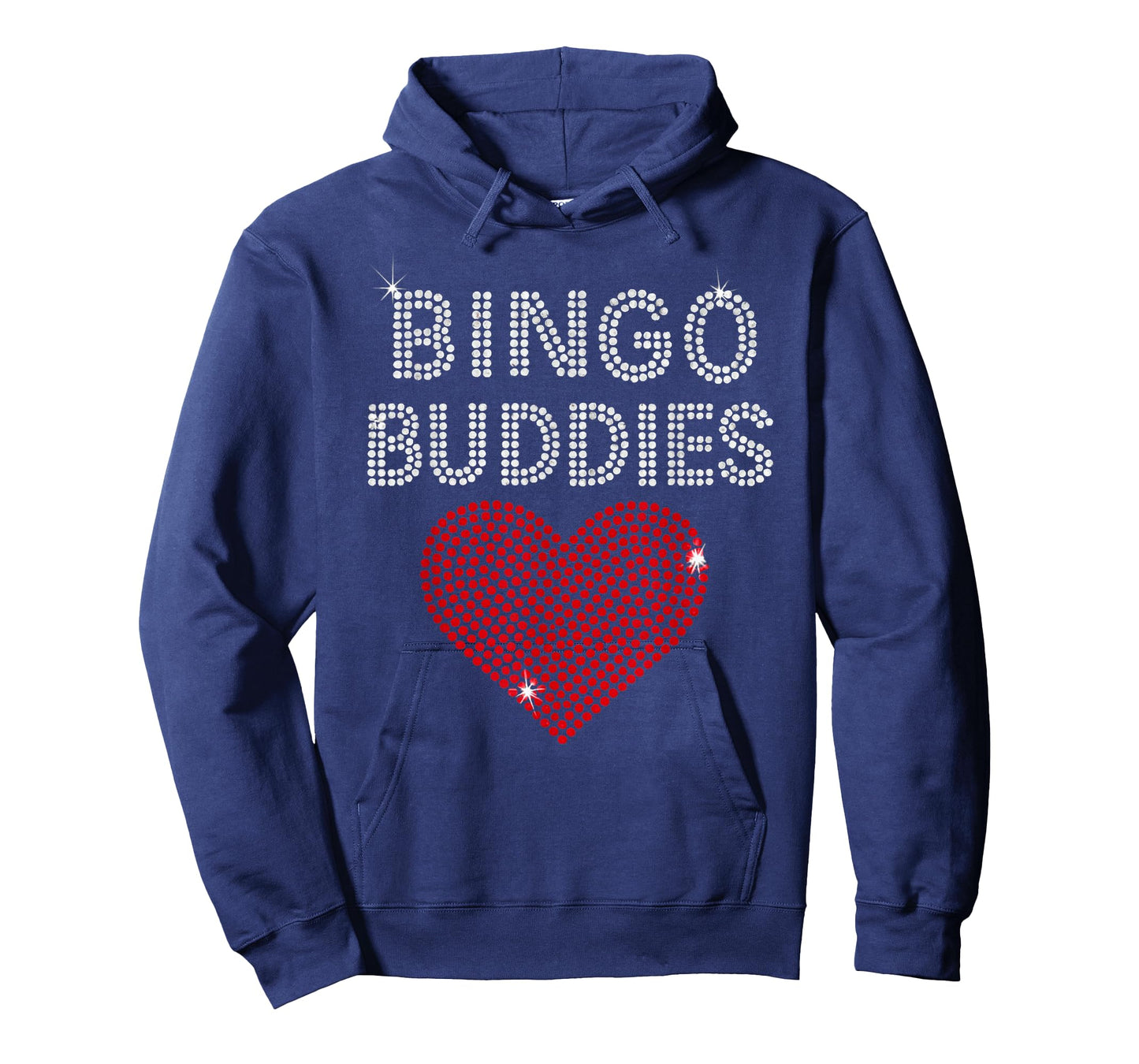 Bingo Buddies Bingo Lover Cute Heart Funny Game Women Girls T-Shirt