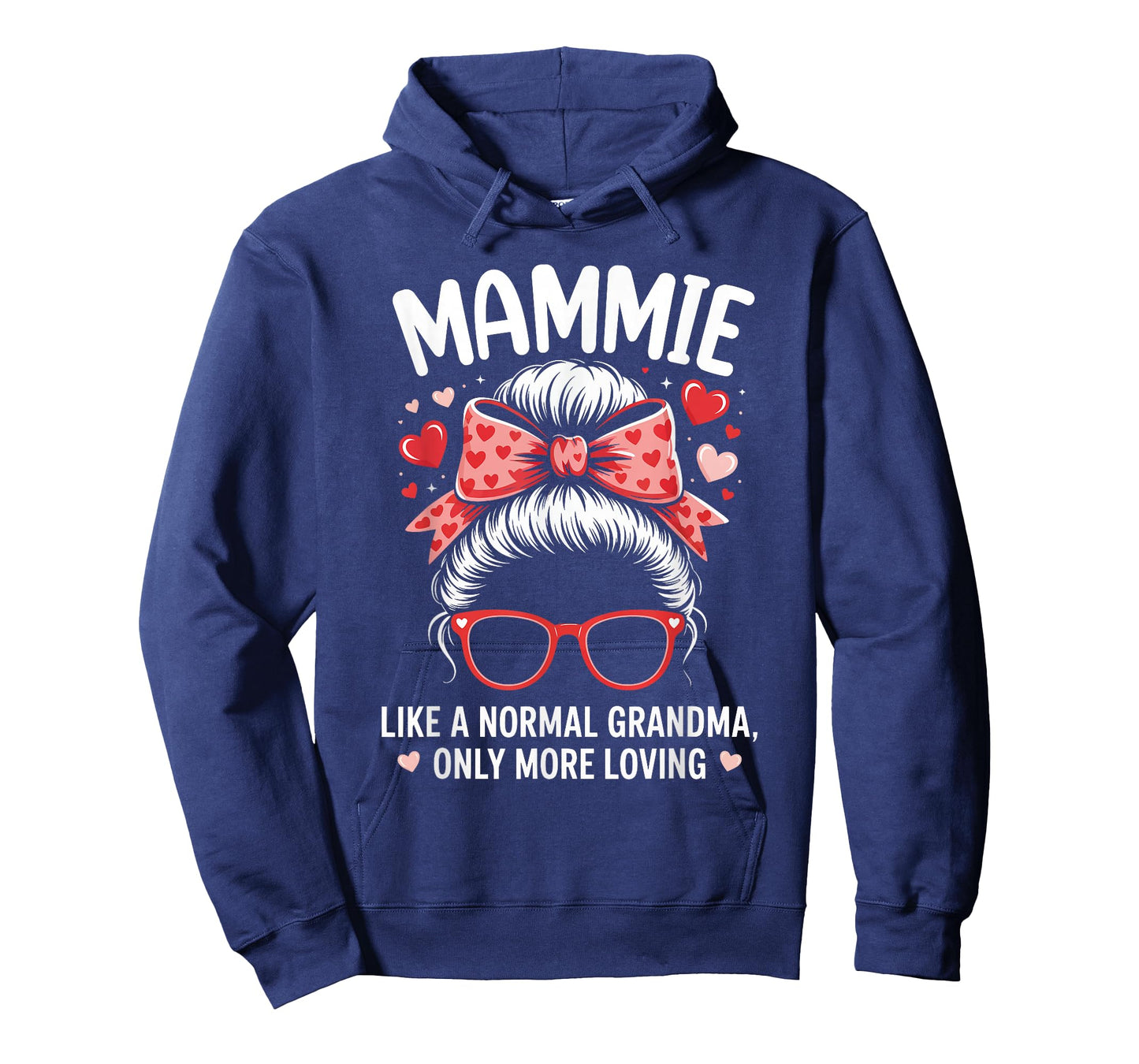 MAMMIE Valentine Quote for Loving Grandma with Cute Bow T-Shirt