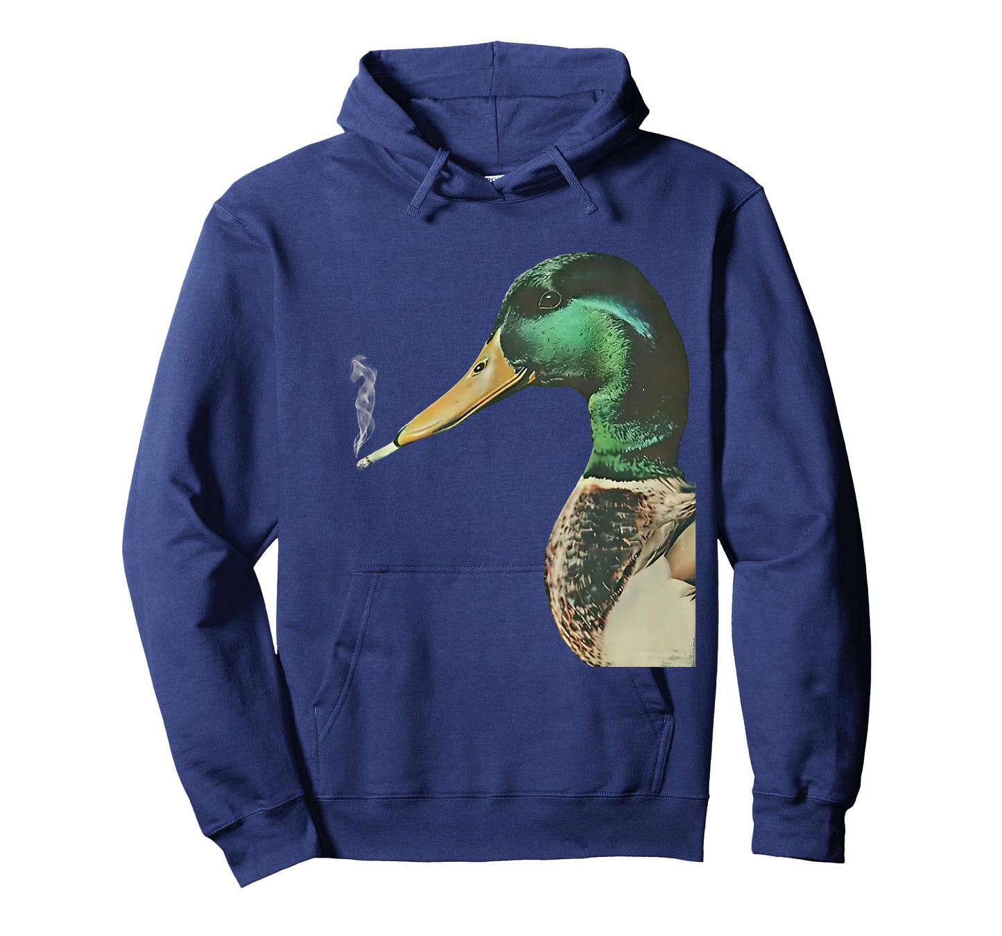 Mallard Smoking Cigarette Meme Funny Mallard Duck Hunting T-Shirt