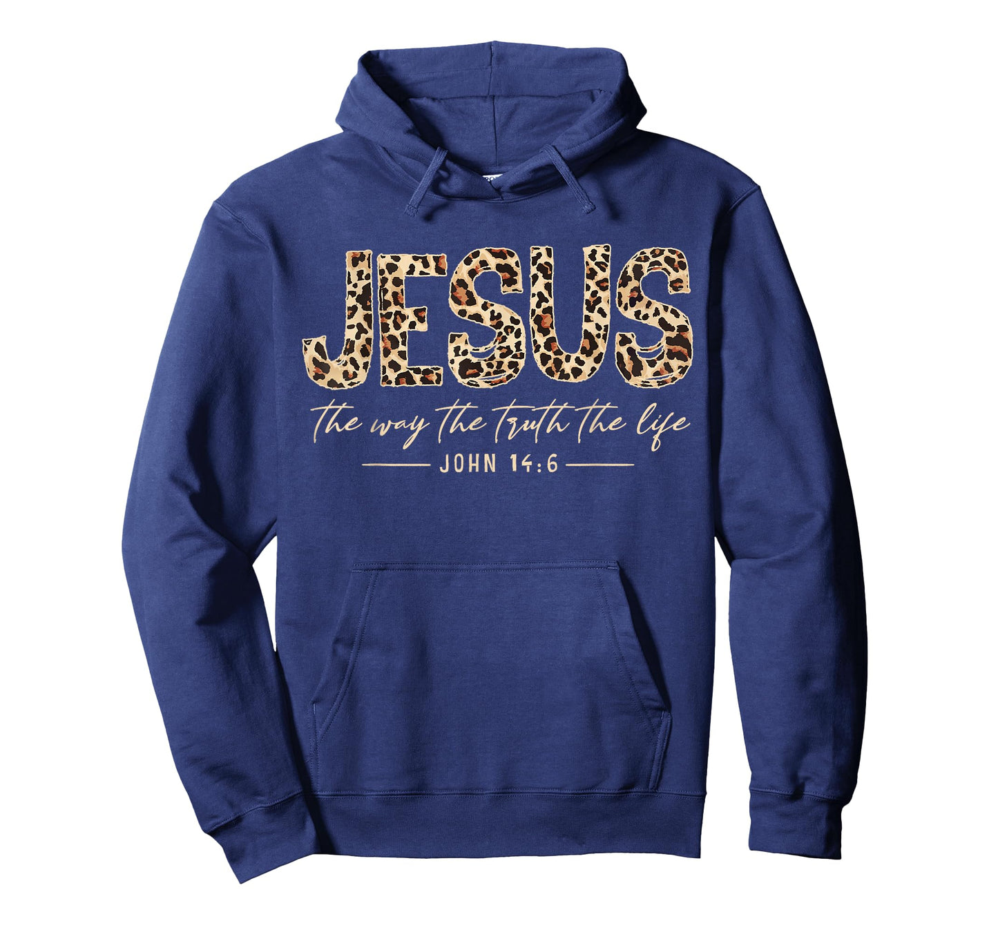 Christian Jesus The Way The-Truth The Life Leopard Bible T-Shirt