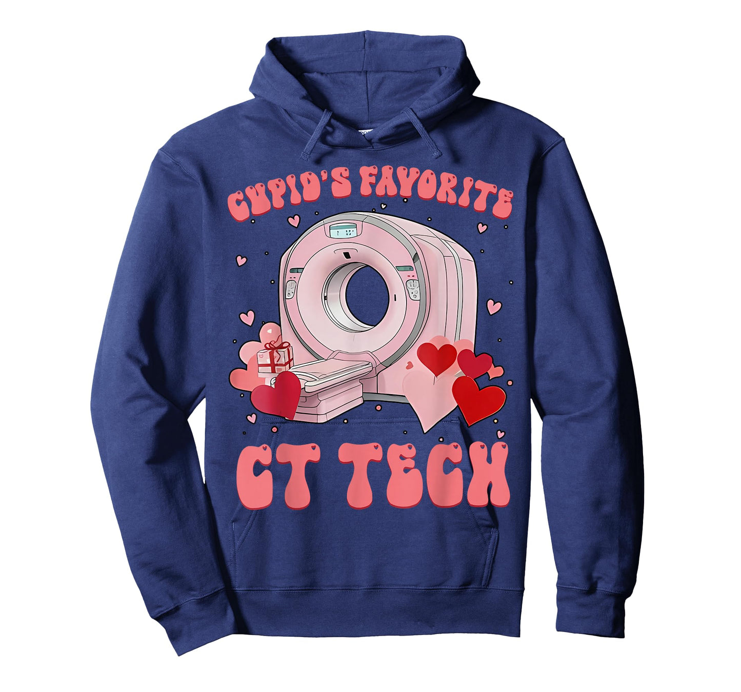 Cupid's Favorite CT Tech Radiology Valentines Day Xray Tech T-Shirt