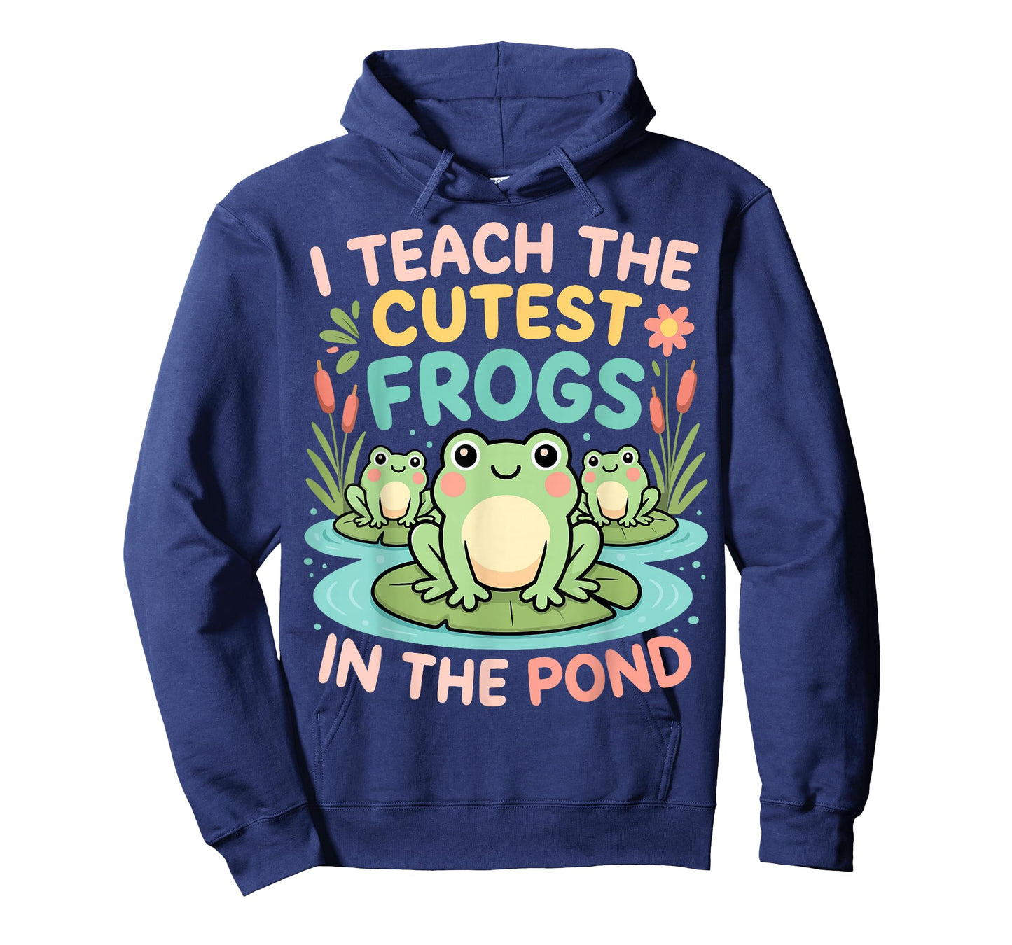 I Teach The Cutest Frogs in The Pond Teacher Student T-Shirt